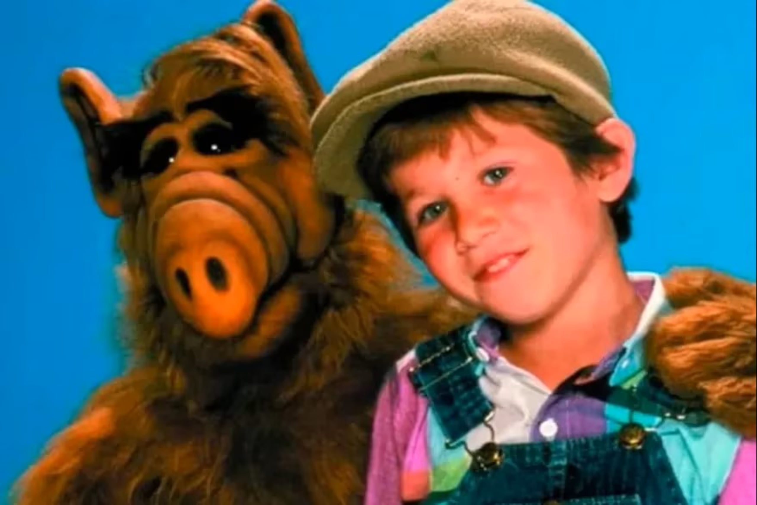 Benji Gregory, el intérprete de Brian en la serie "Alf" en una foto promocional de la recordada serie de televisión.