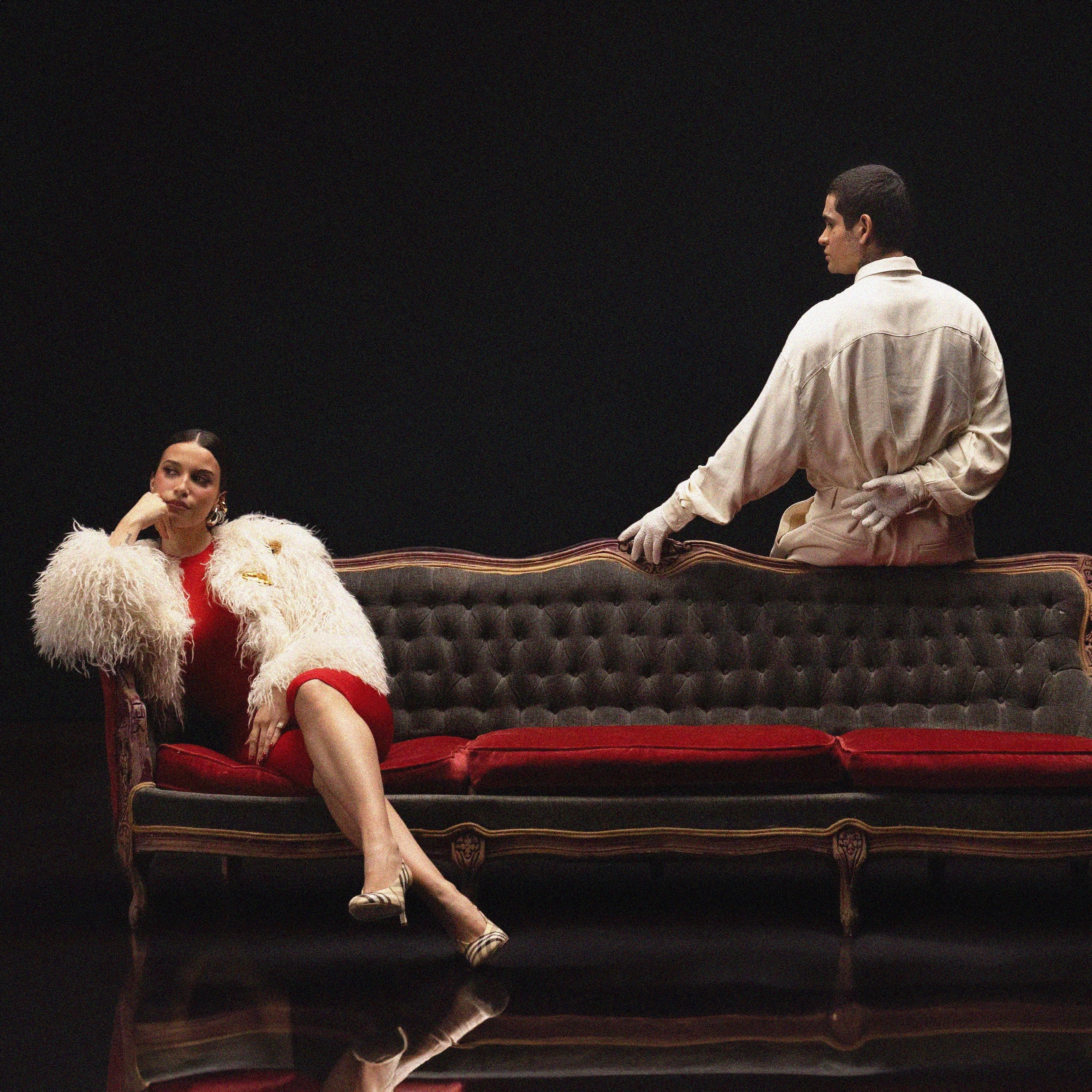 Zhamira Zambrano junto a Noreh.