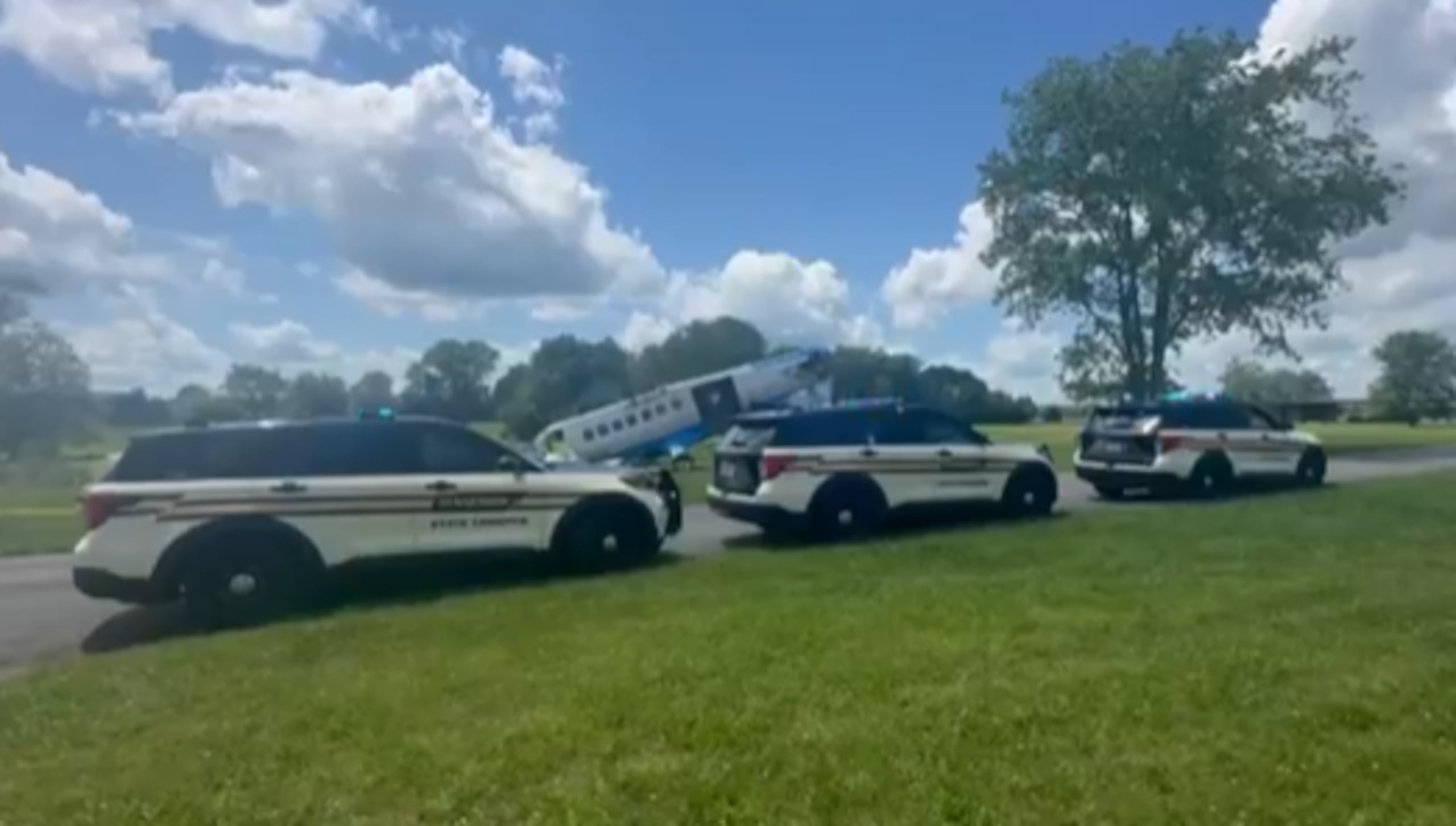 Las autoridades se encuentran en el lugar del accidente.