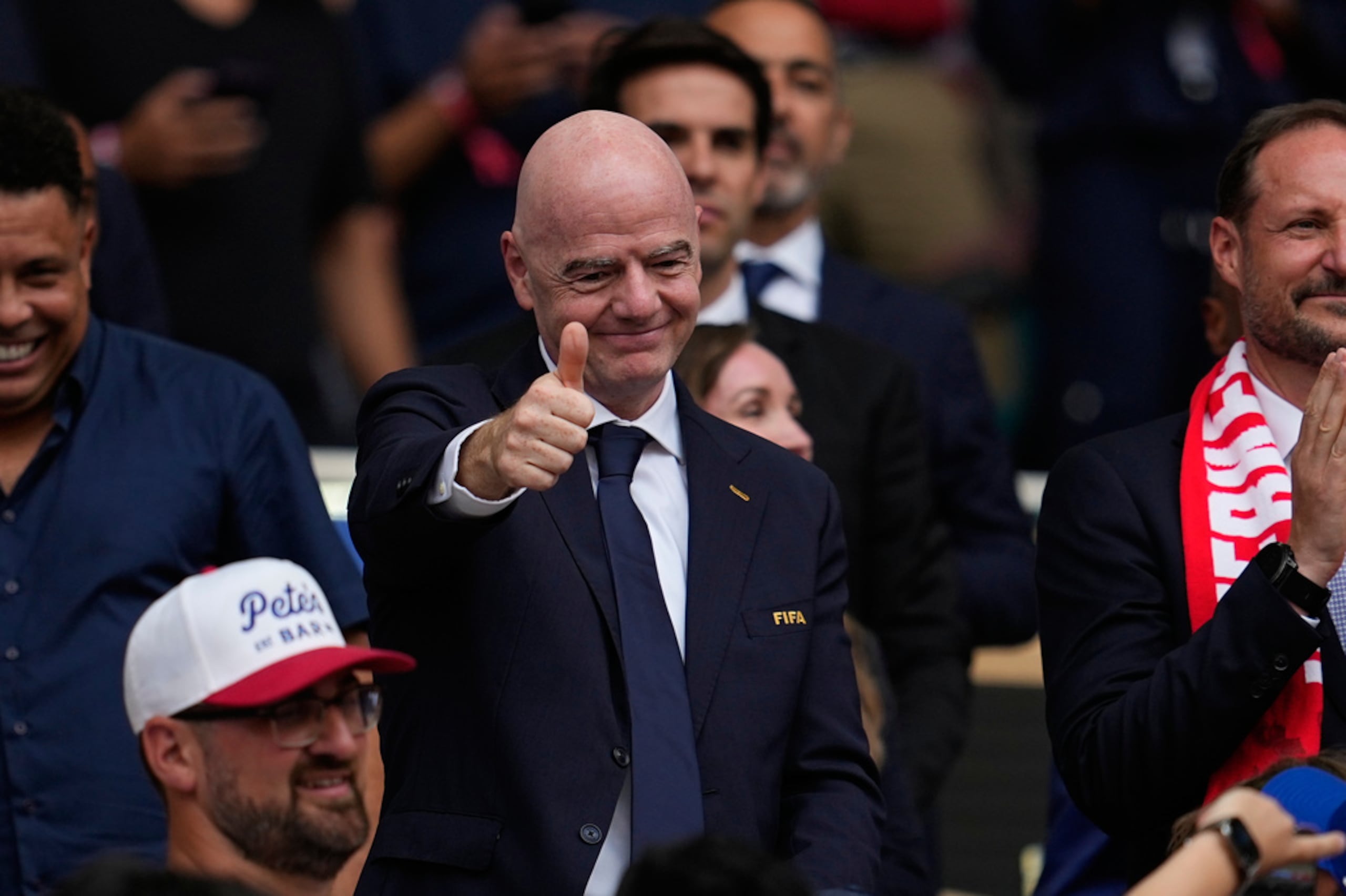 Gianni Infantino, presidente de la FIFA.