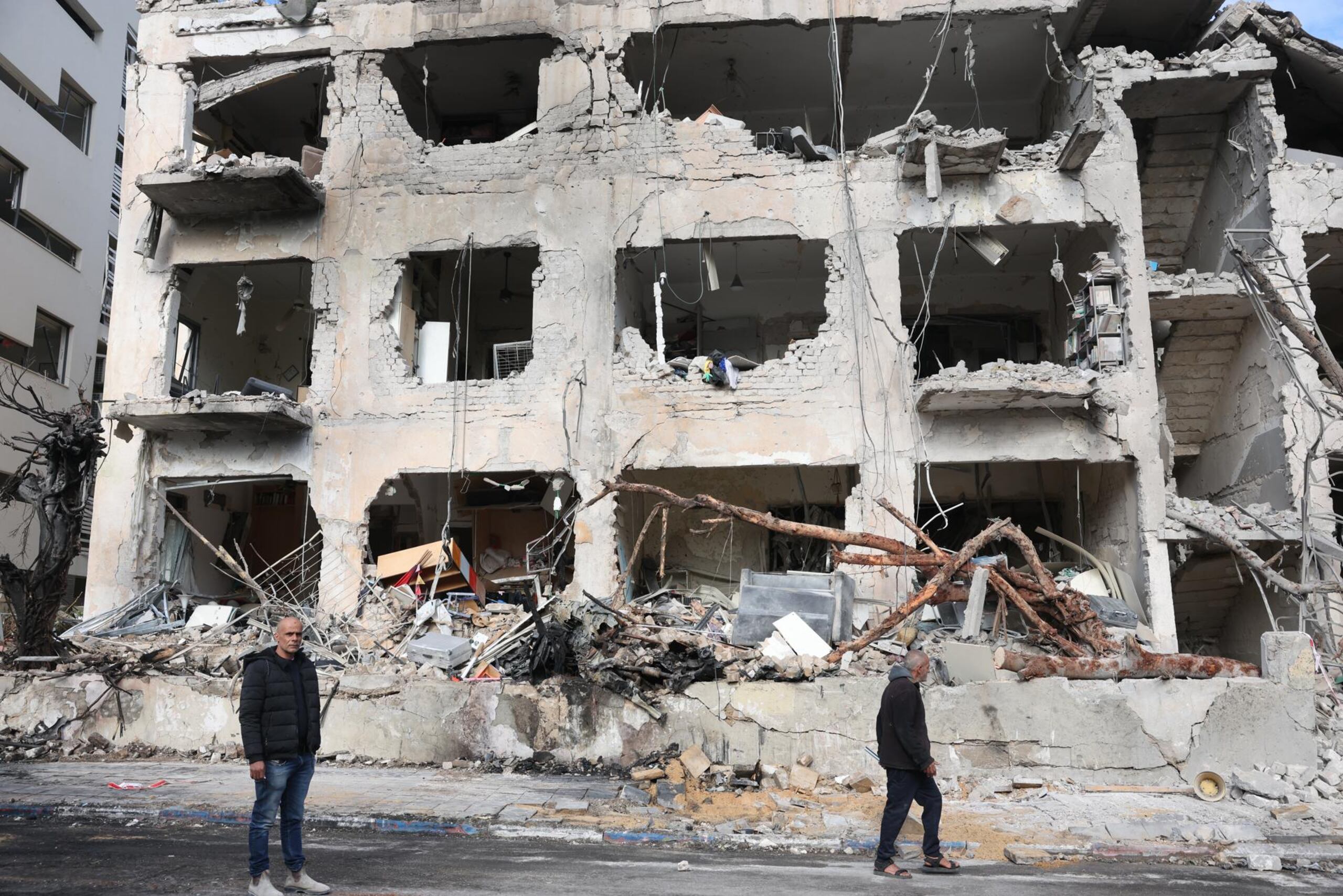 PHOTOS: Devastation in Israel after Iranian attack that left several dead