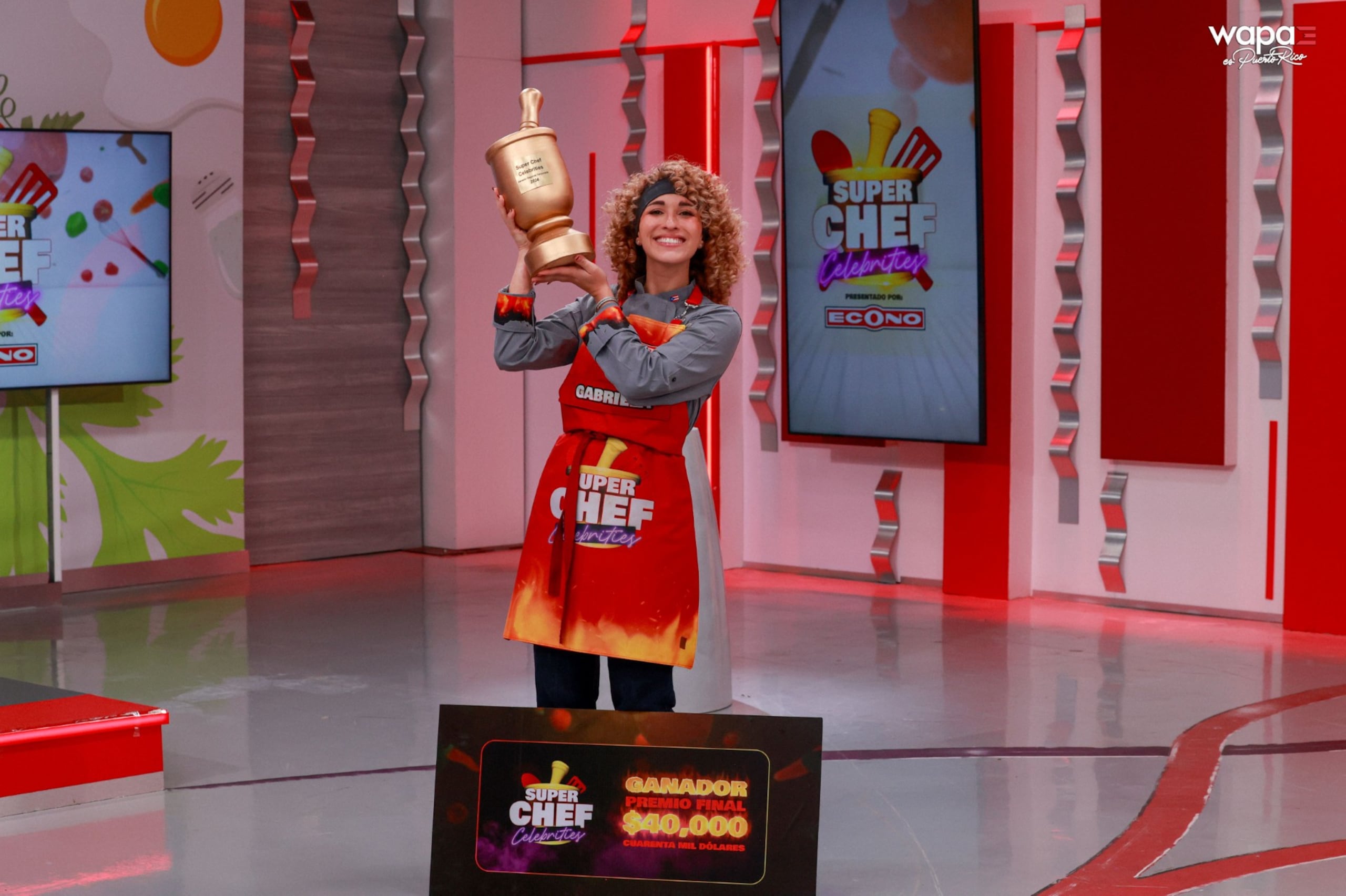 Gabriela Quiñones dominó el menú de tres cursos y un postre compuesto.