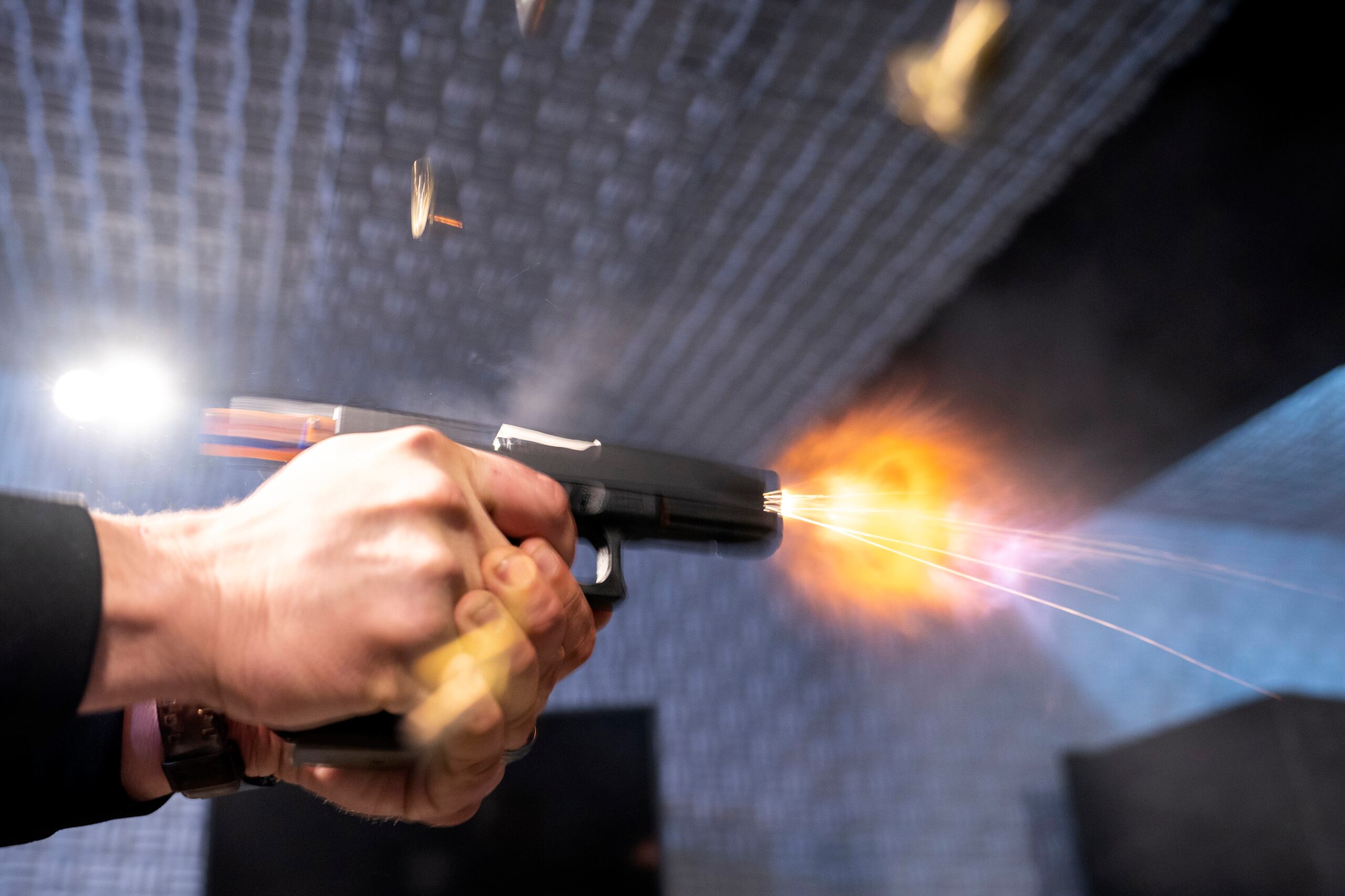 Un individuo sacó un arma de fuego y realizó varios disparos.