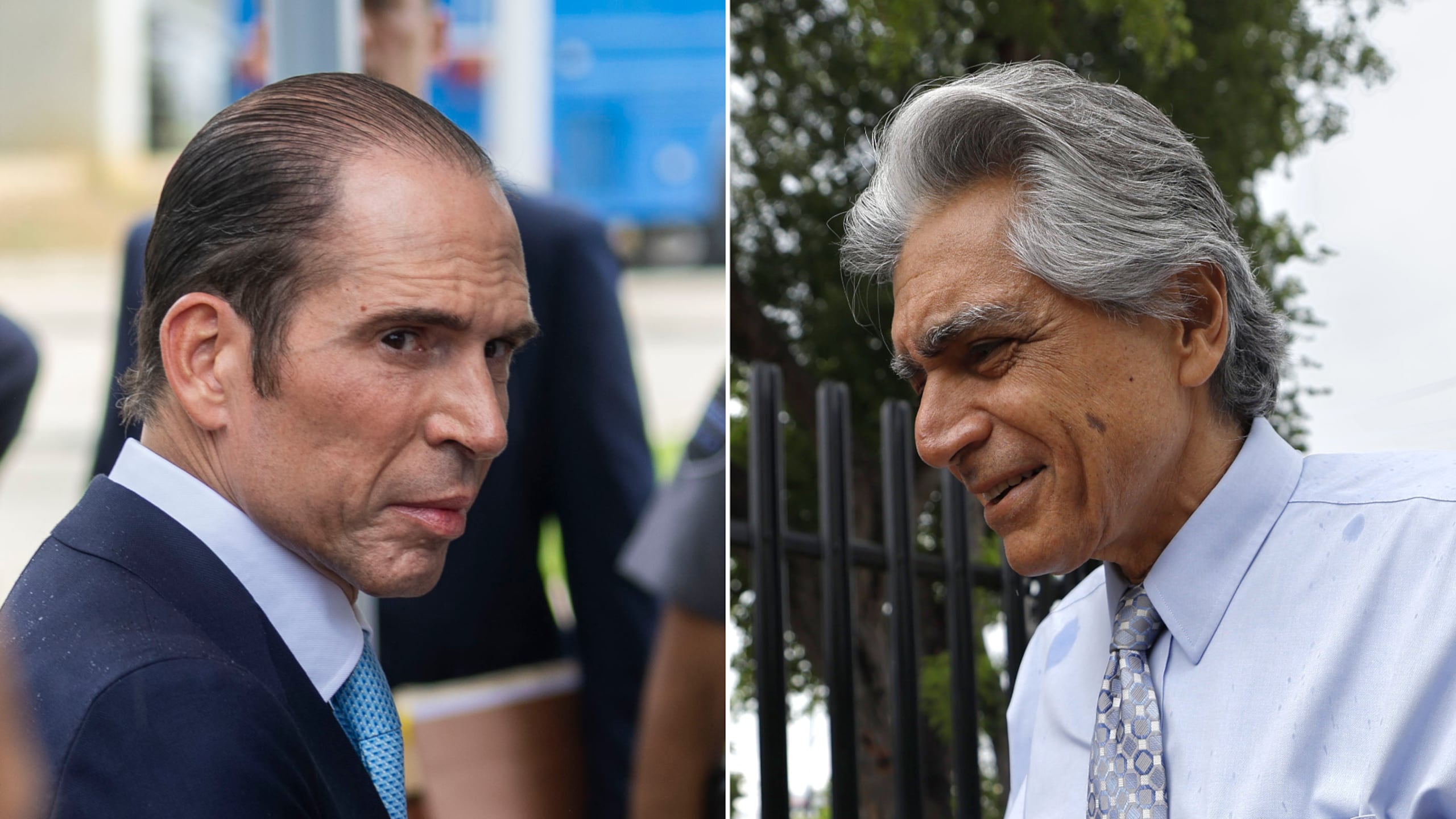 Los coacusados Julio Herrera Velutini y Mark Rossini.