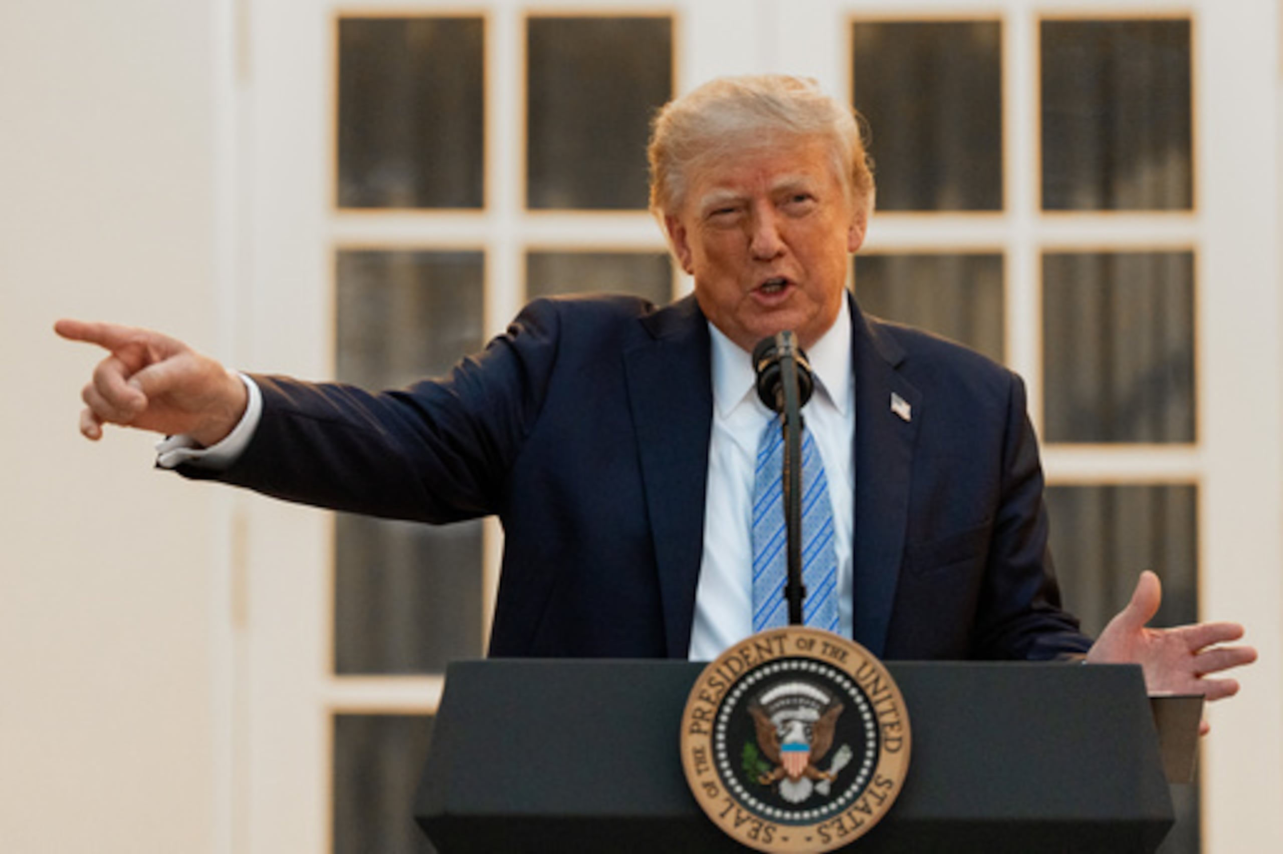 El presidente Donald Trump.
