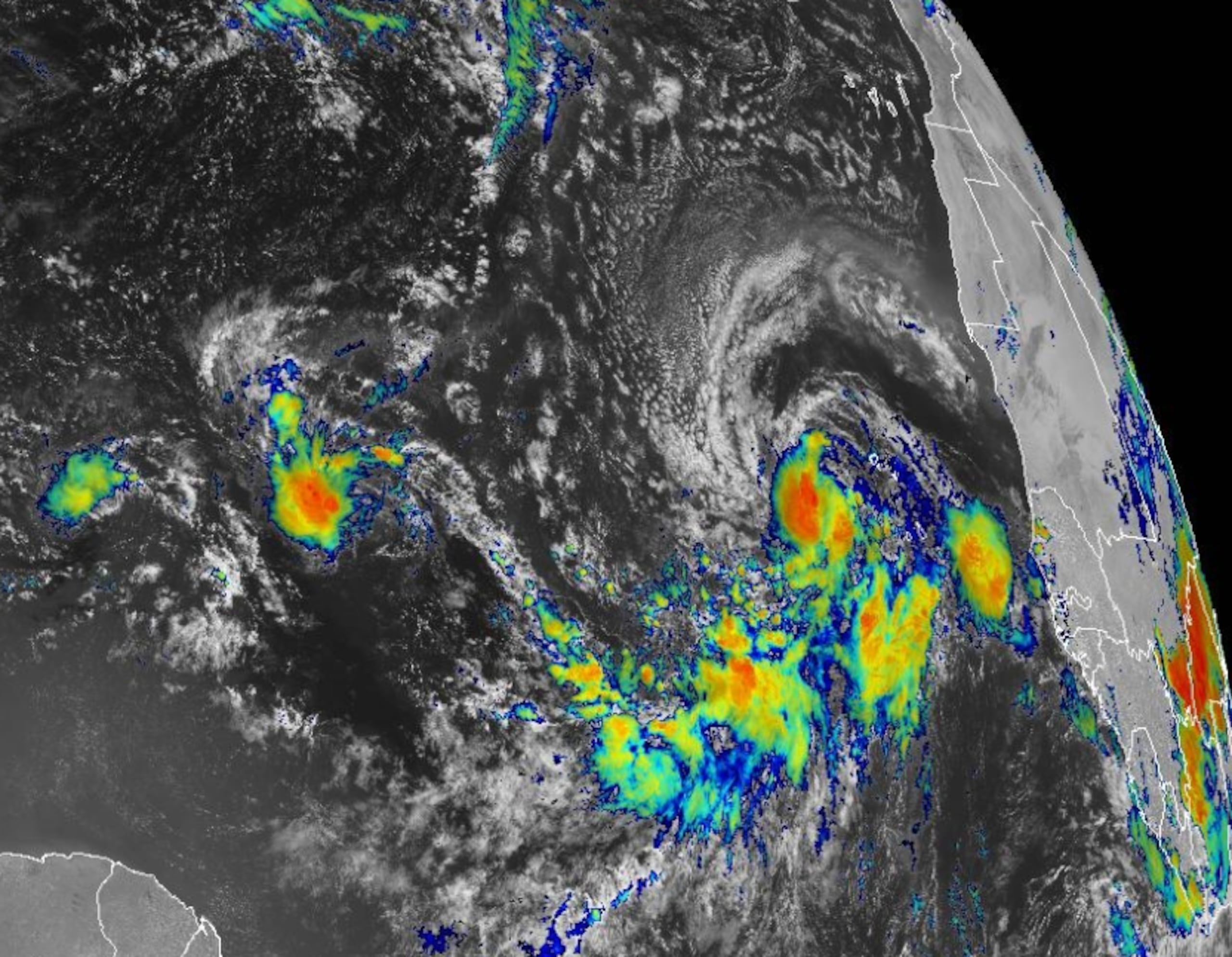La depresión torpical 7 se formó en la mañana del 11 de septiembre cerca de las islas de Cabo Verde.