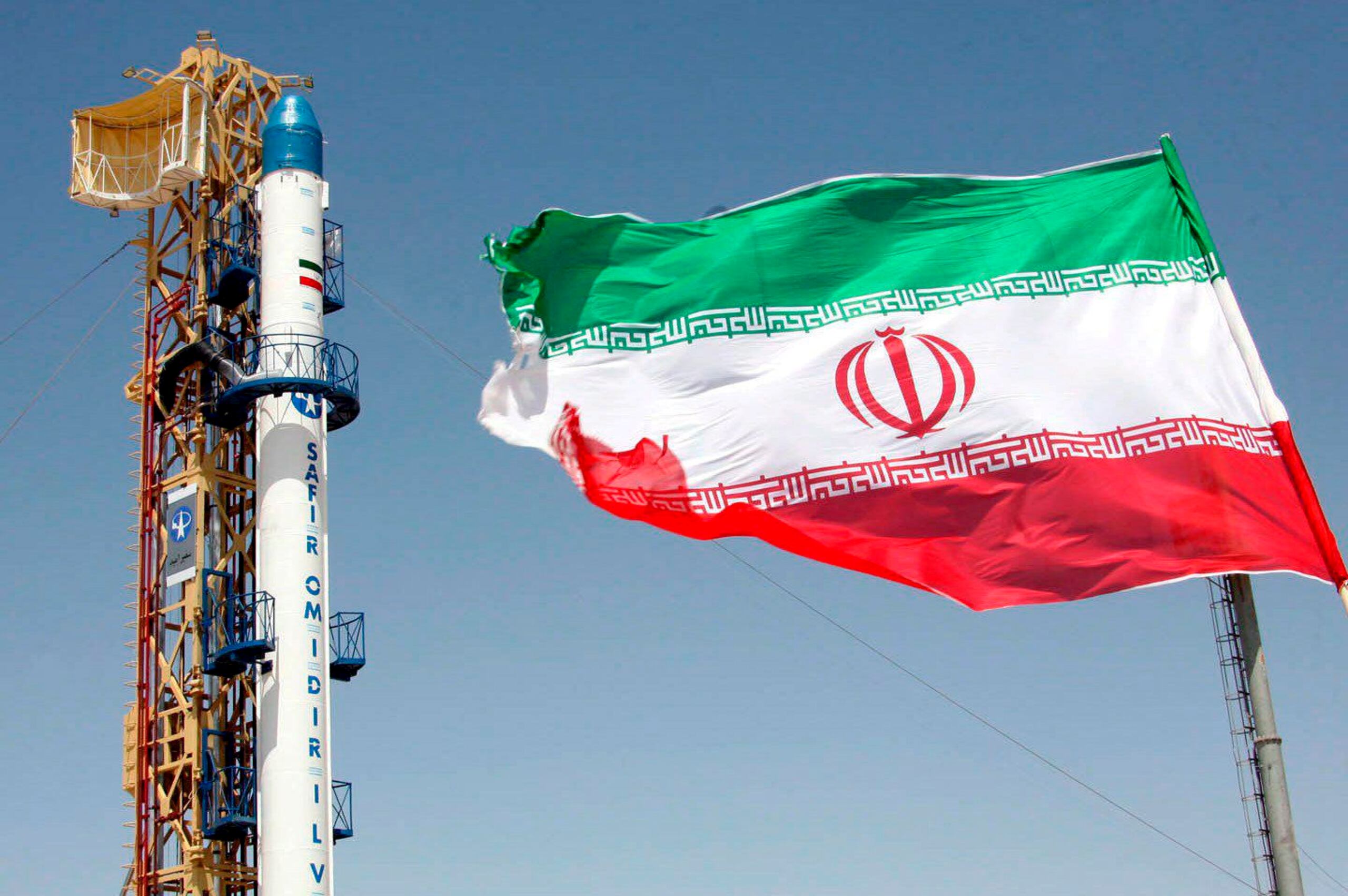Imagen de archivo de uno de los primeros satélites lanzados por Iran. EFE/Fars News Agency