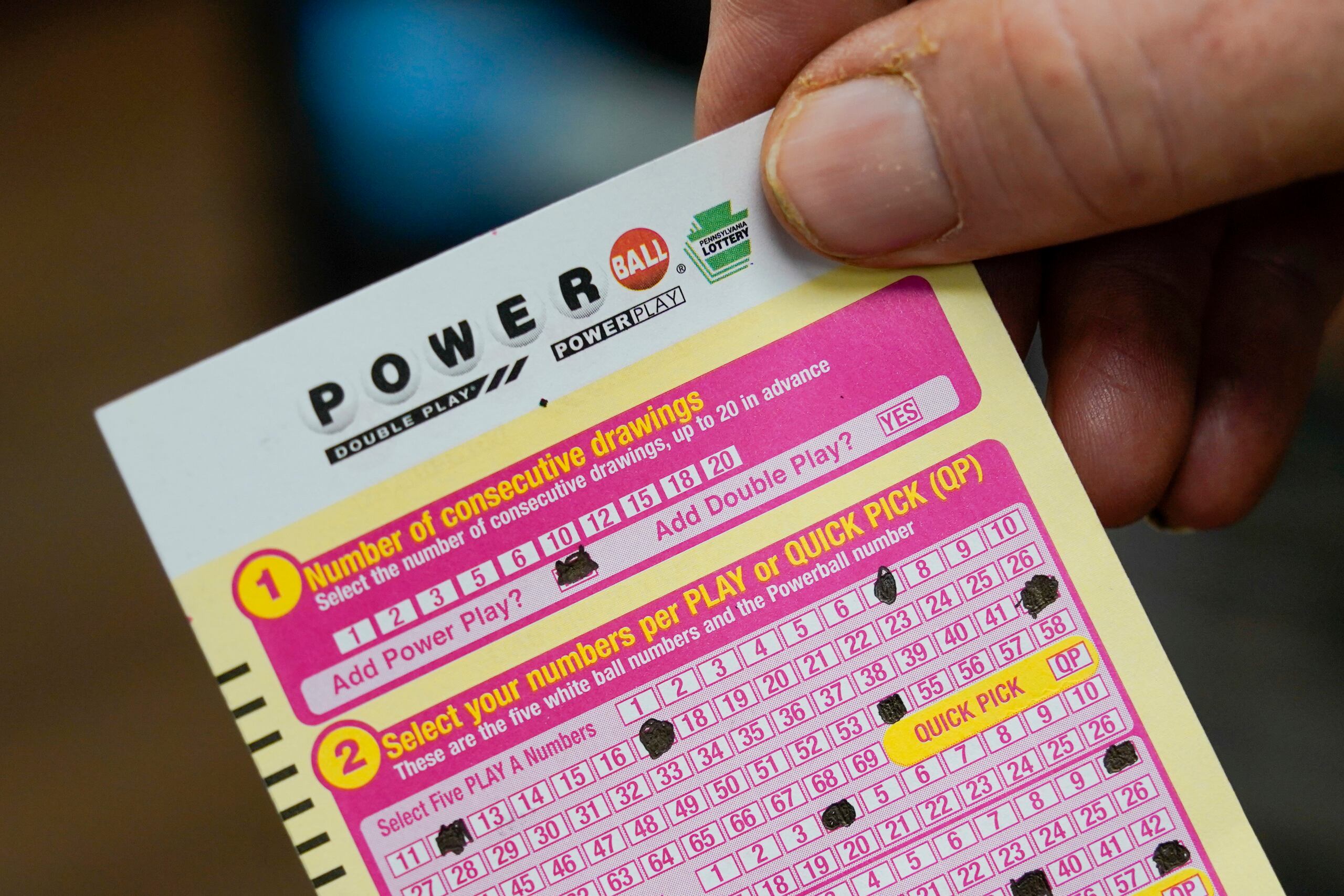 Los sorteos del Powerball se realizan los lunes, miércoles y sábados.