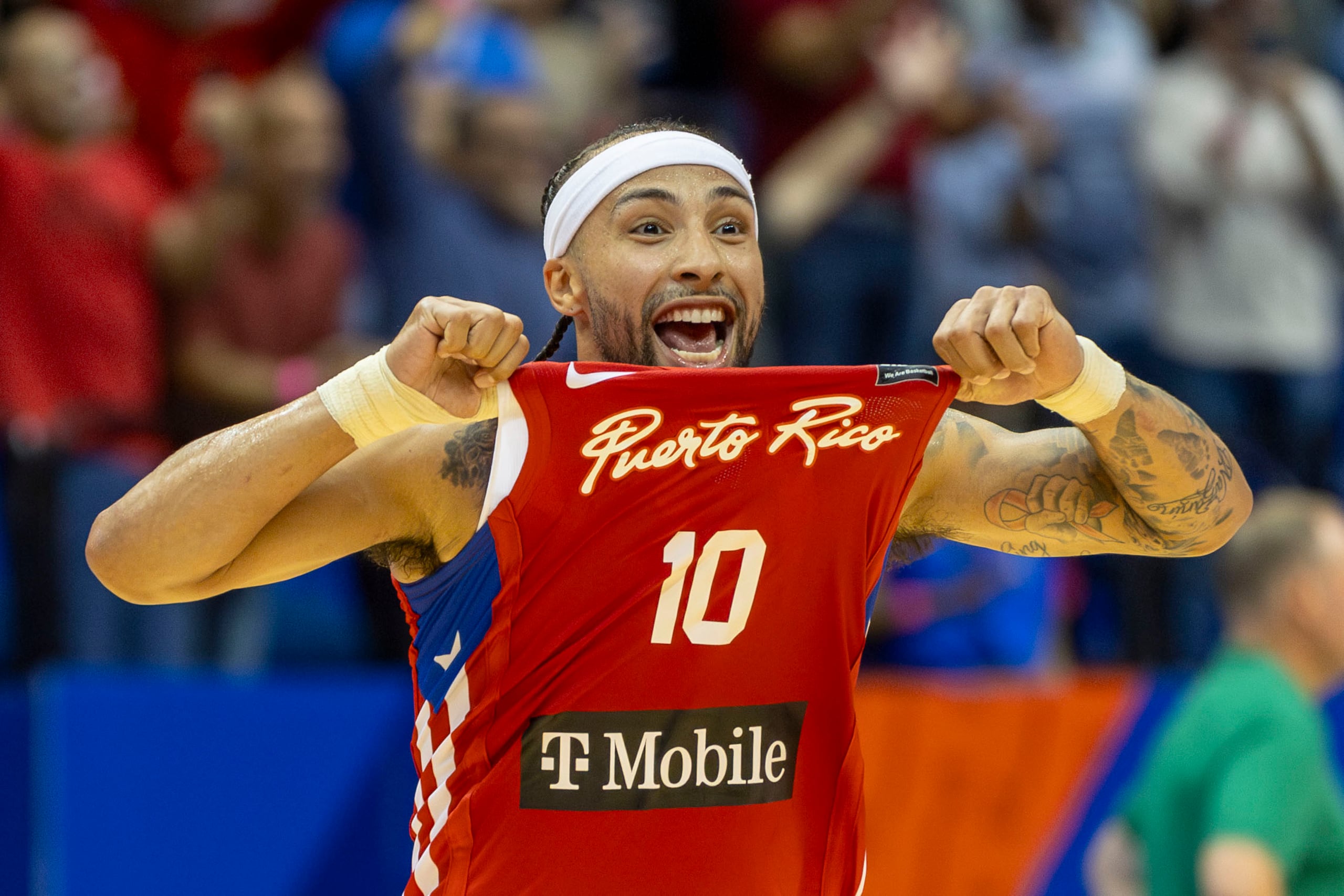 José Alvarado en el Repechaje Olímpico, celebrado el verano pasado en el Coliseo de Puerto Rico.