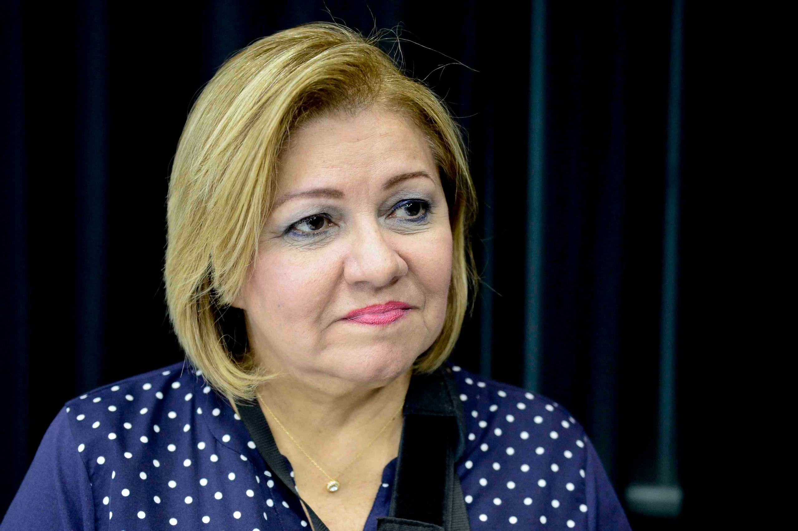 La comisionada electoral del PNP, Norma Burgos.