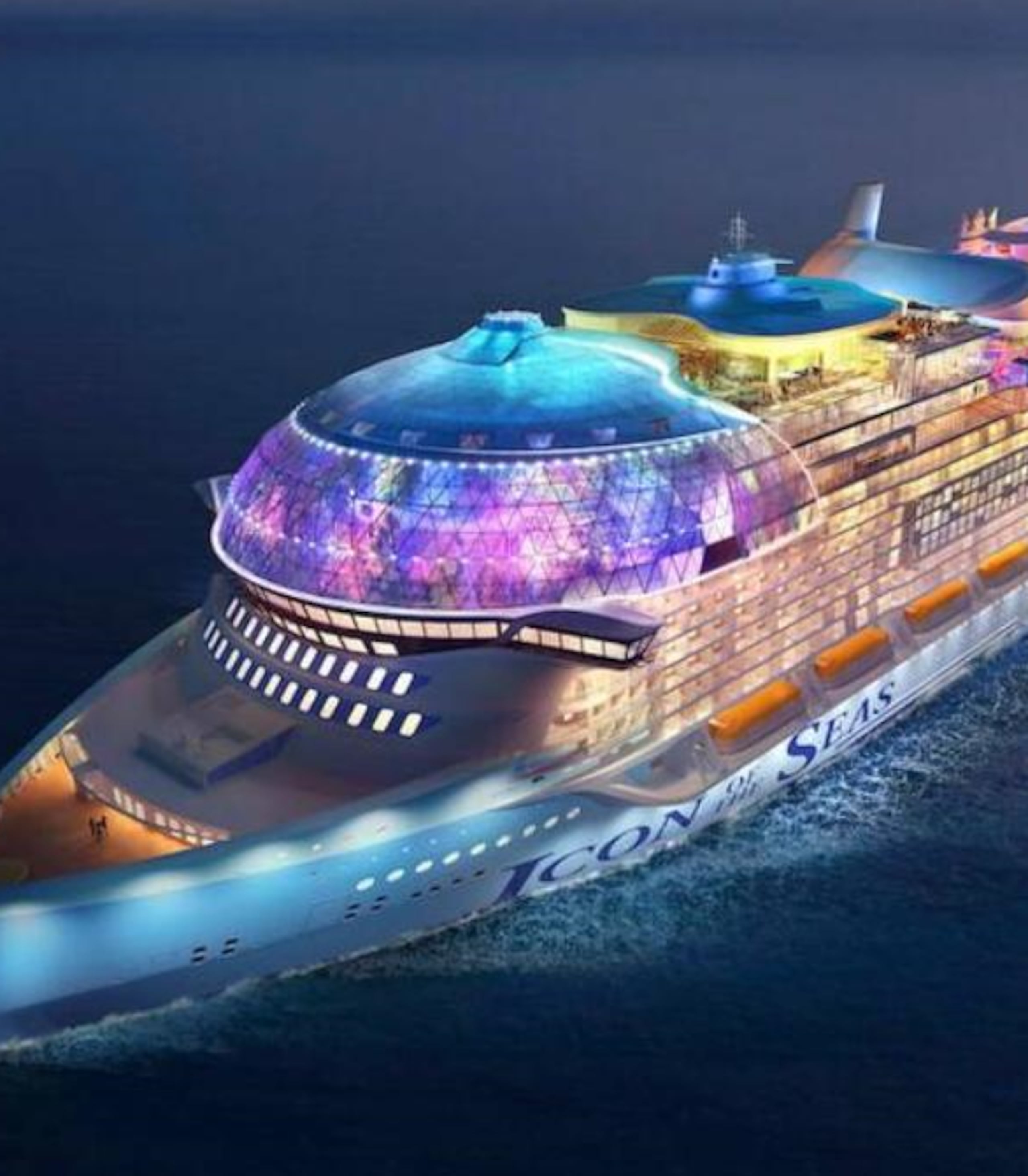 Con un total de 20 cubiertas, Icon Of The Seas ofrece una experiencia de viaje sin precedentes que incluye ocho zonas distintas.