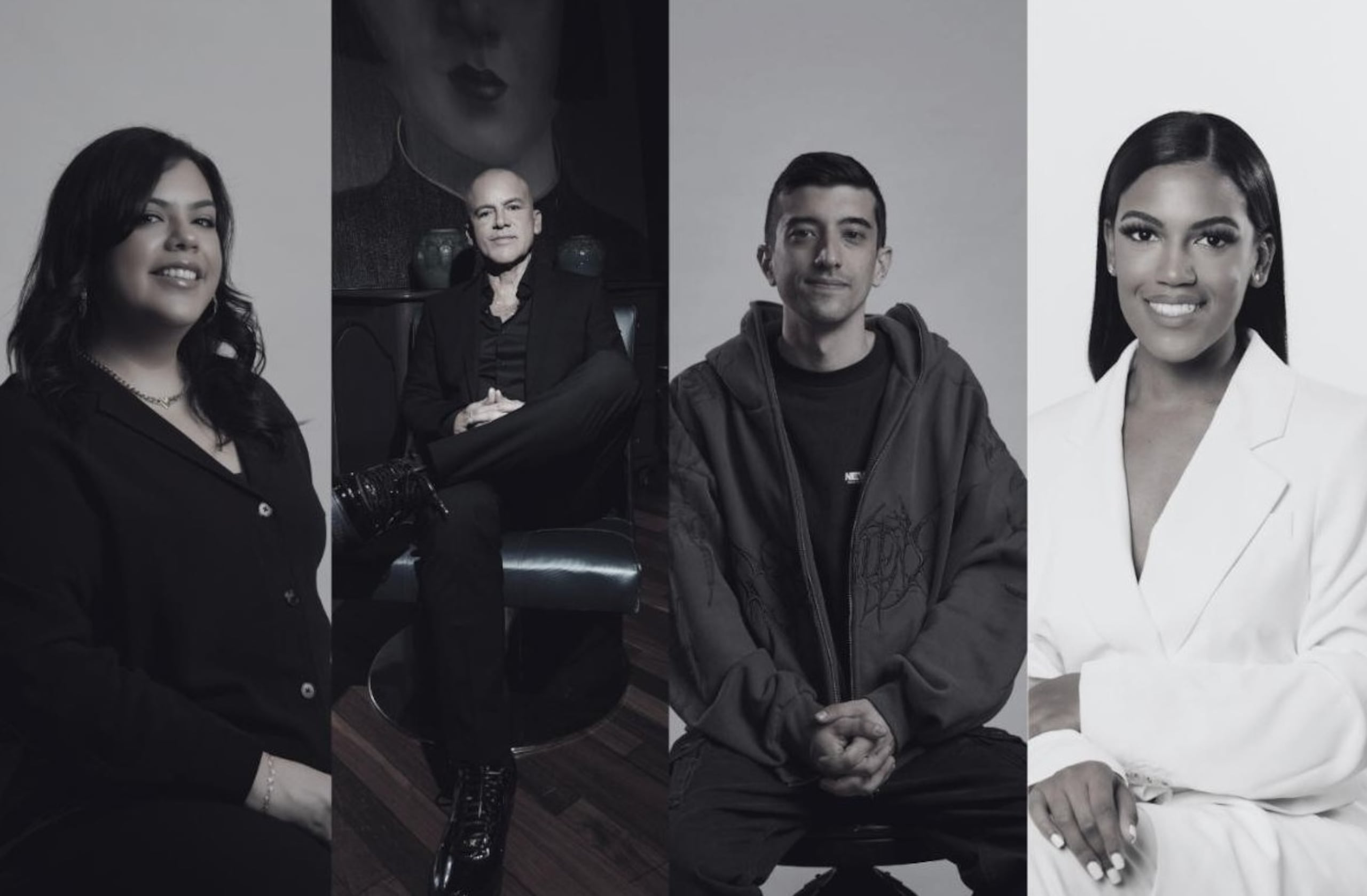 Desde la izquierda, Maria Gracia, Gerardo Mejía, Adrián Mainou y Gineyda Cornelio, ejecutivos de UnitedMasters