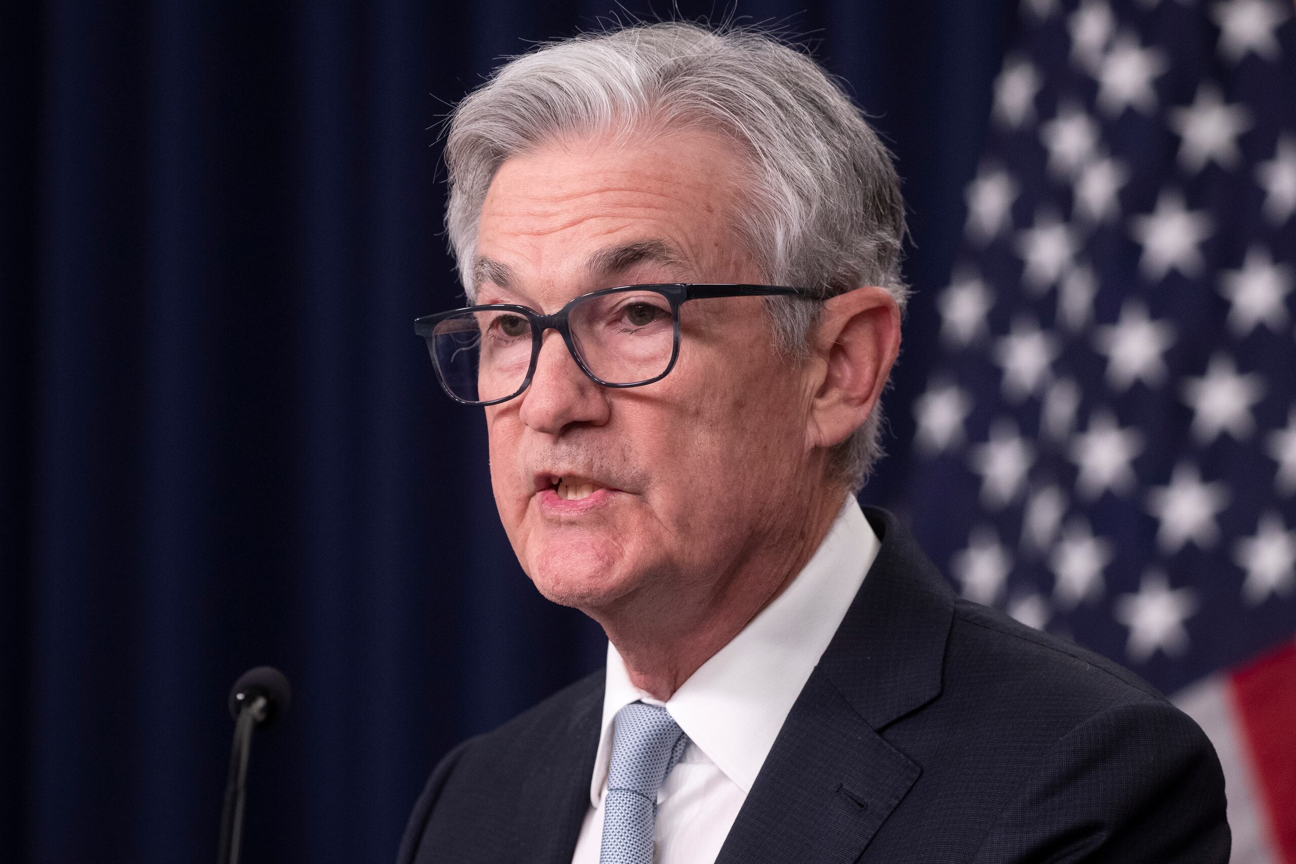 Jerome Powell, presidente de la Reserva Federal de Estados Unidos.