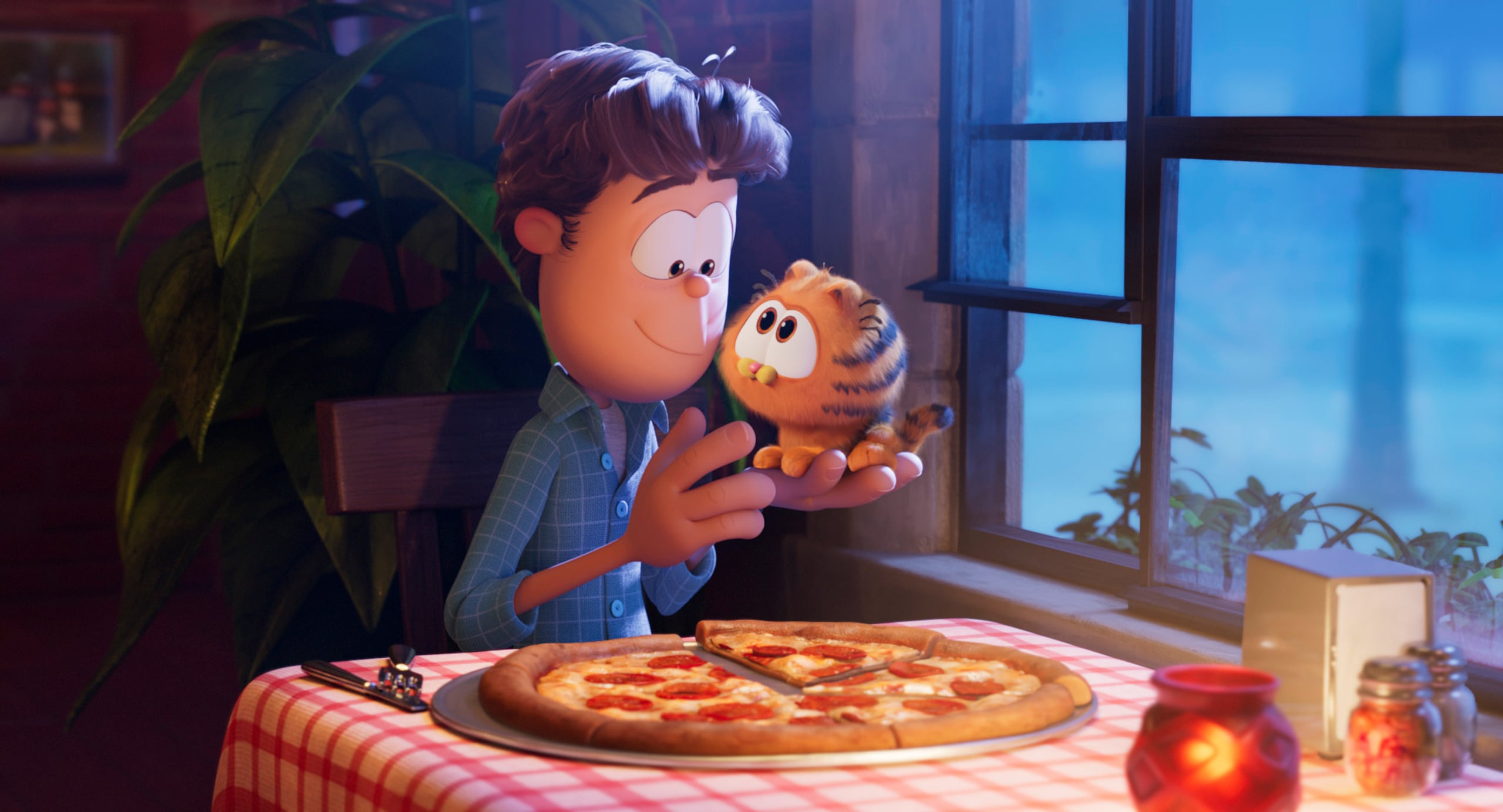 Conocemos la historia de cómo Garfield llega a casa de Jon en "The Garfield Movie".