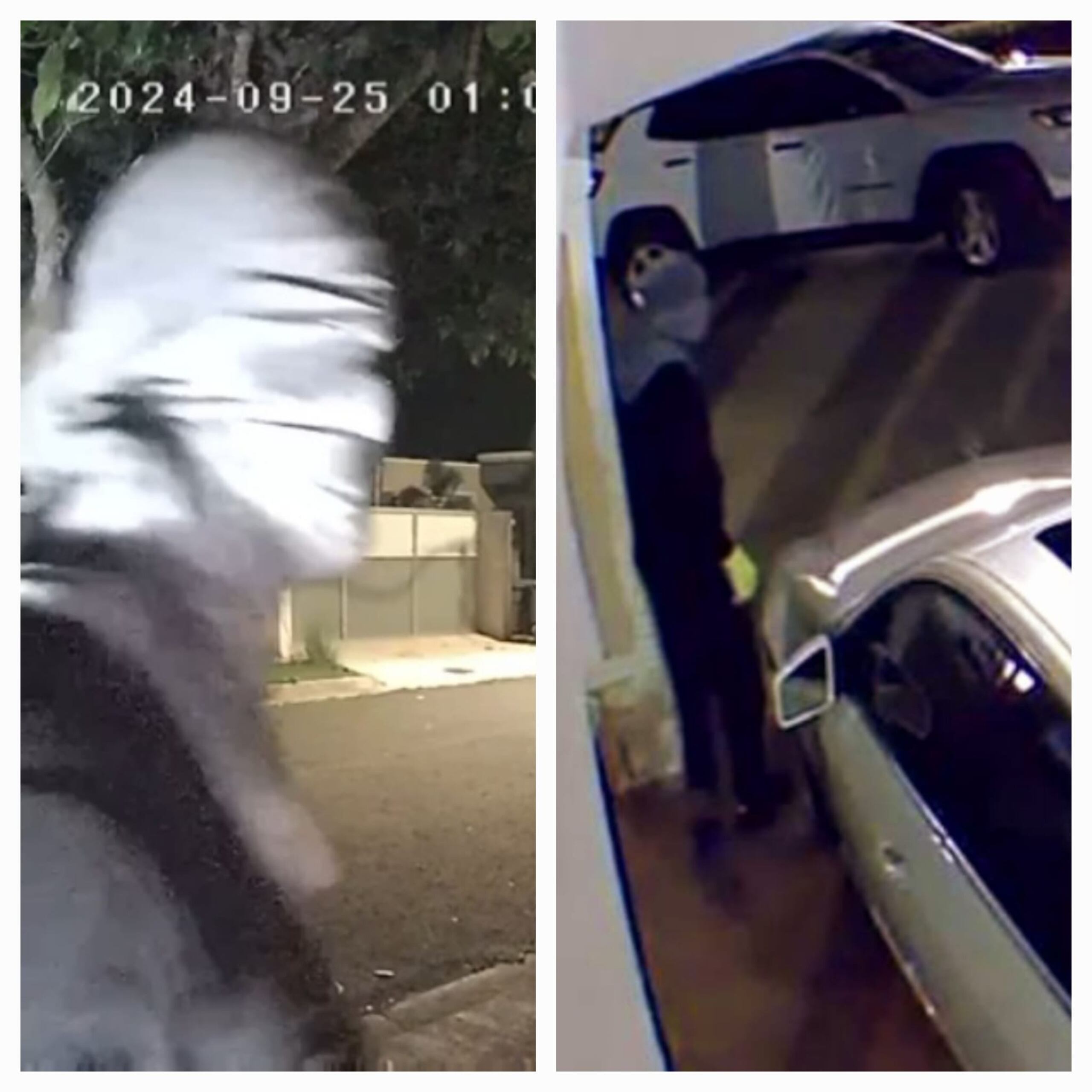 El encapuchado ha sido visto merodeando al menos en cuatro urbanizaciones de acceso controlado en Vega Alta, sin robar nada, solo registra los vehículos abiertos.