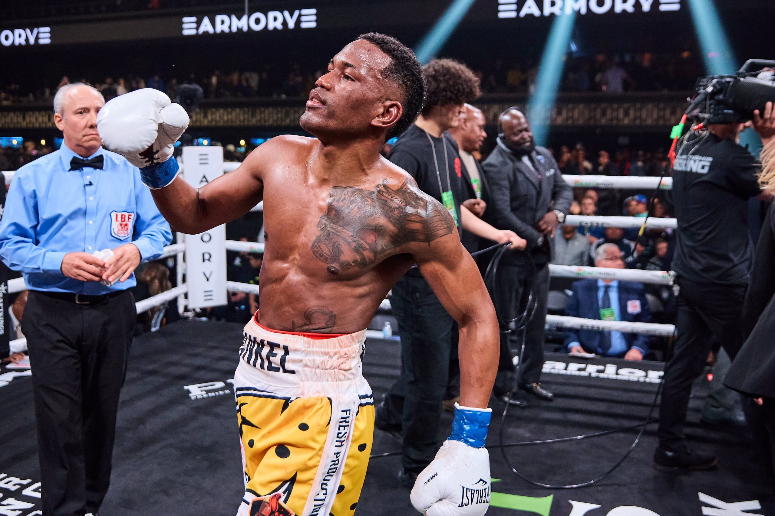 Subriel Matías ganó el campeonato el pasado febrero cuando detuvo a Jeremías Ponce,