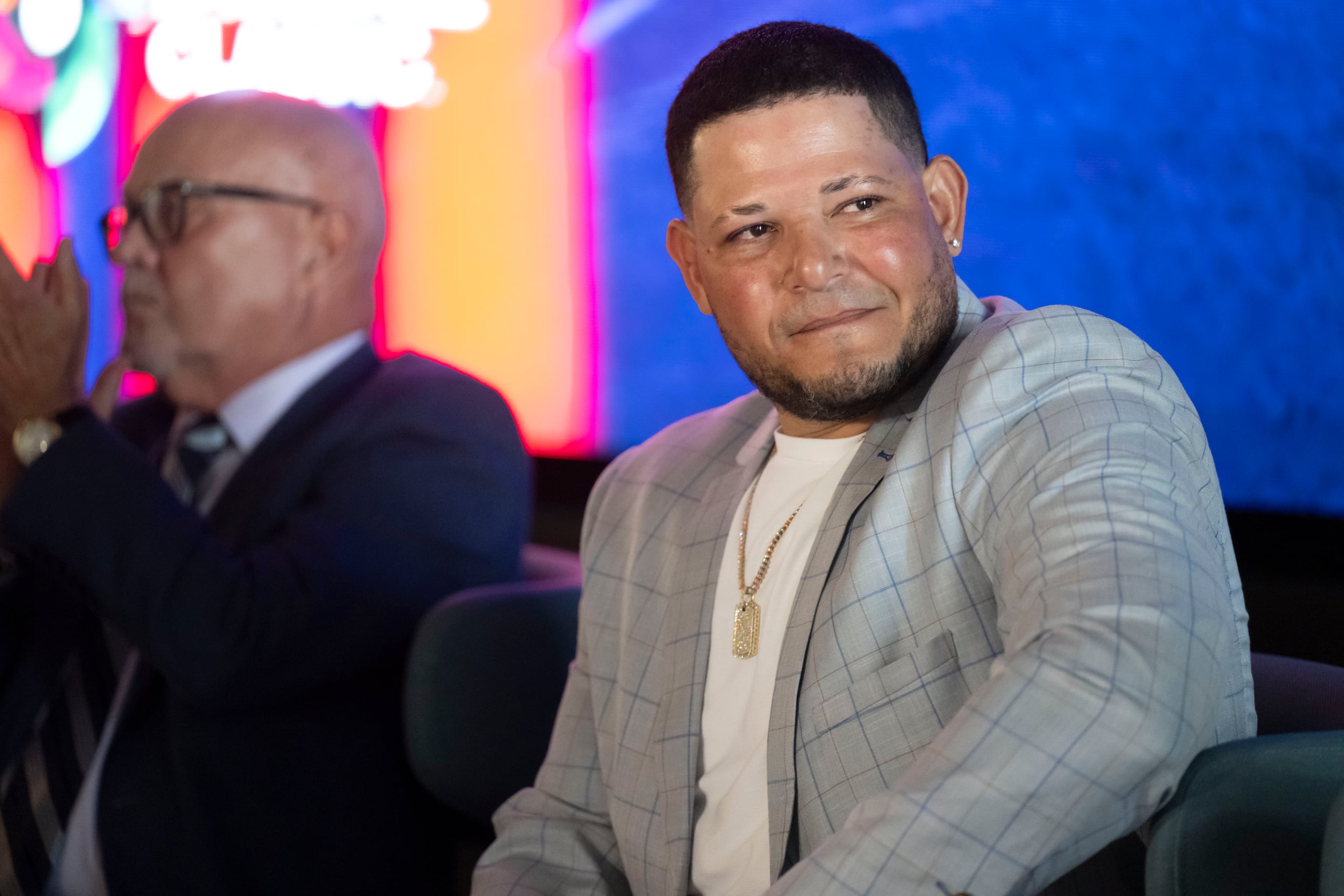 Durante el nombramiento de Molina como dirigente de la isla para el Clásico 2026.