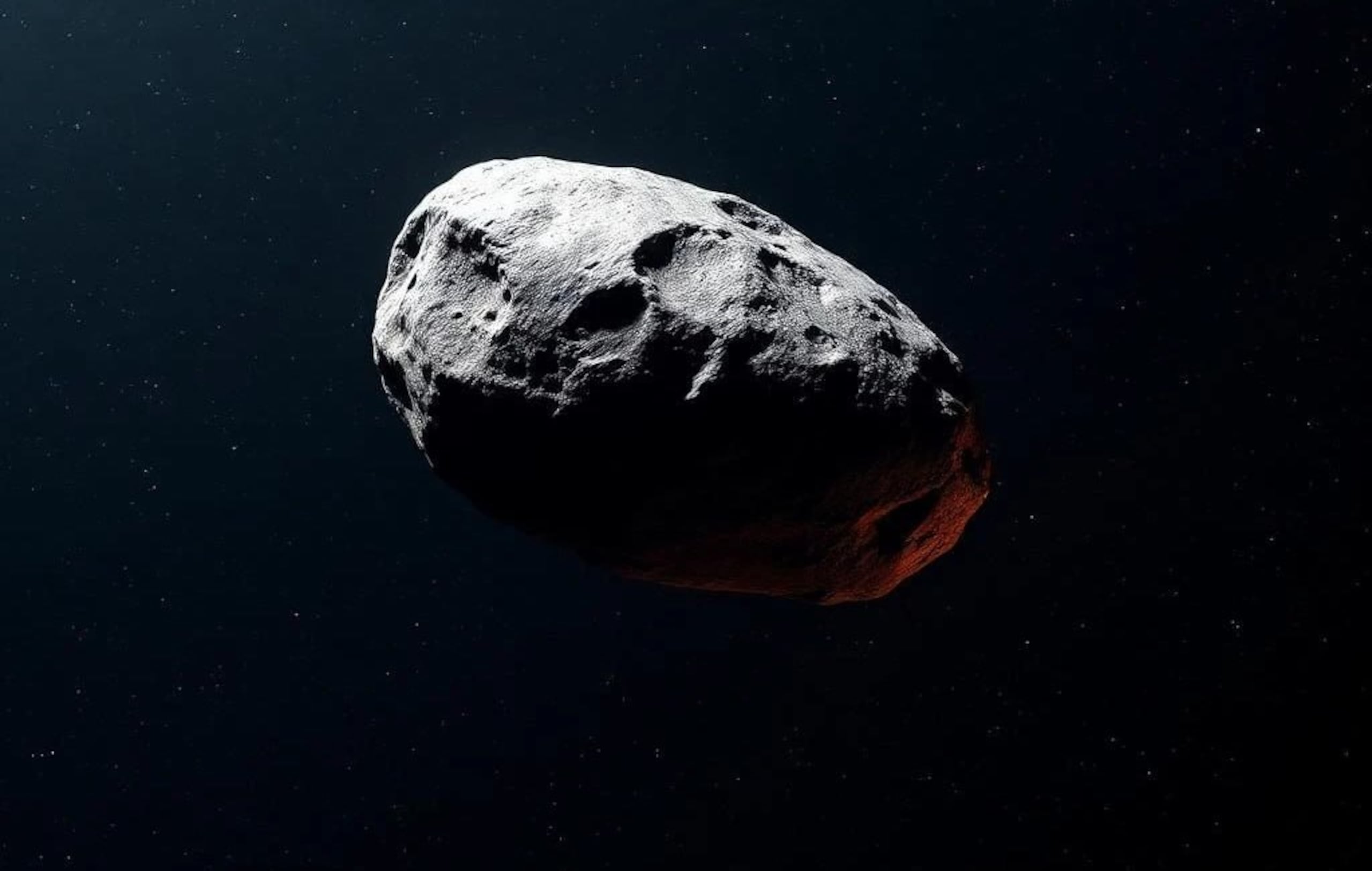 Un asteroide de casi 300 metros de largo, mil veces más grande que el meteorito caído en la ciudad rusa de Cheliábinsk en 2013, pasó de largo este jueves cerca de la Tierra, según científicos rusos. Fotografía facilitada por el Laboratorio de Astronomía Solar de la Academia de Ciencias de Rusia. EFE