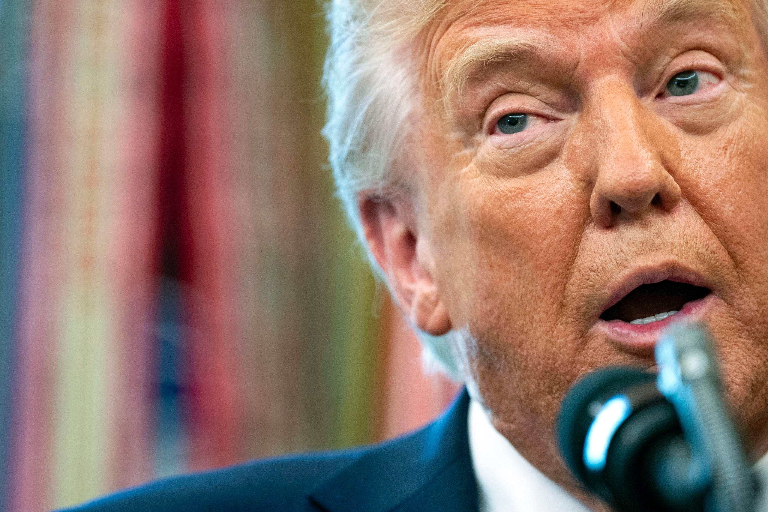 El presidente de Estados Unidos, Donald Trump. (EFE/EPA/BONNIE CASH / POOL)