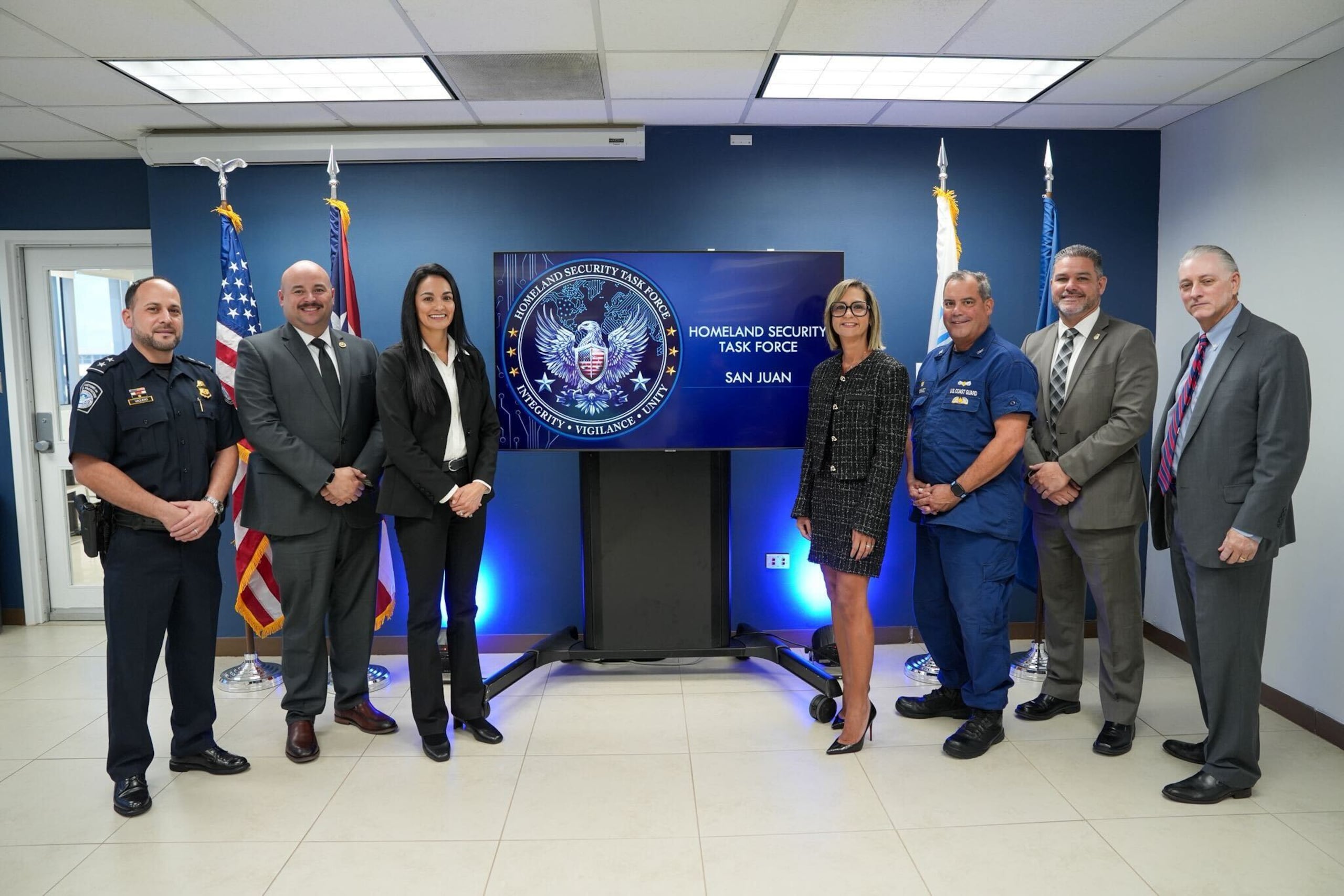 El "Homeland Security Task Force" de la región de San Juan une esfuerzos interagenciales para combatir el crimen.