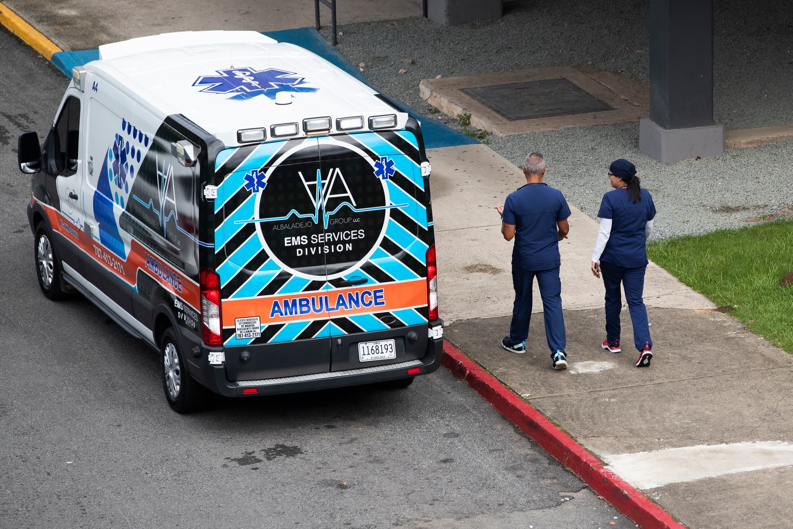 Lo transportaron a un hospital de la región.
FOTO POR: josian.bruno@gfrmedia.com
Josian Bruno / GFR Media