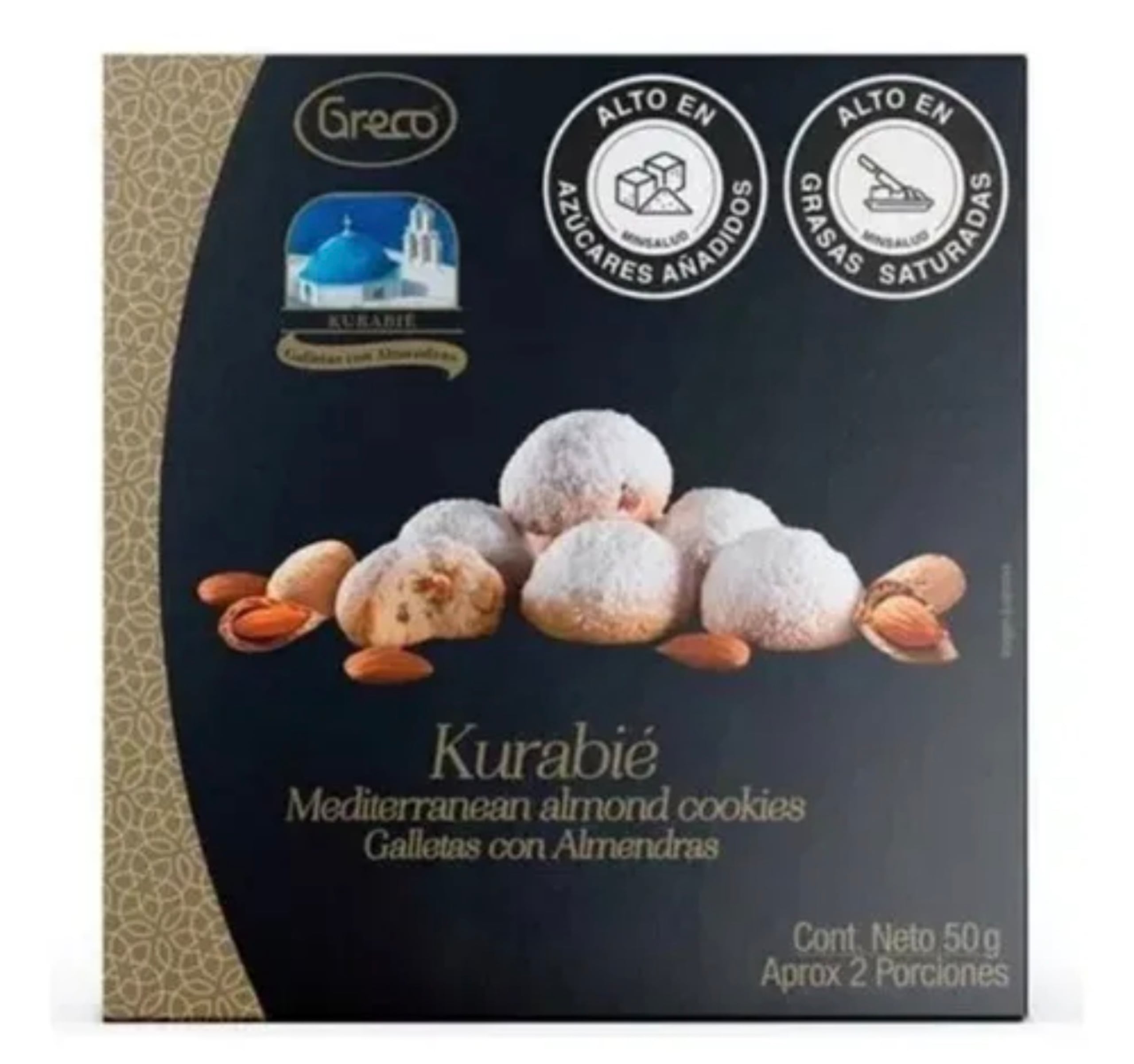 Las galletas Kurabie, distribuidas en Puerto Rico.