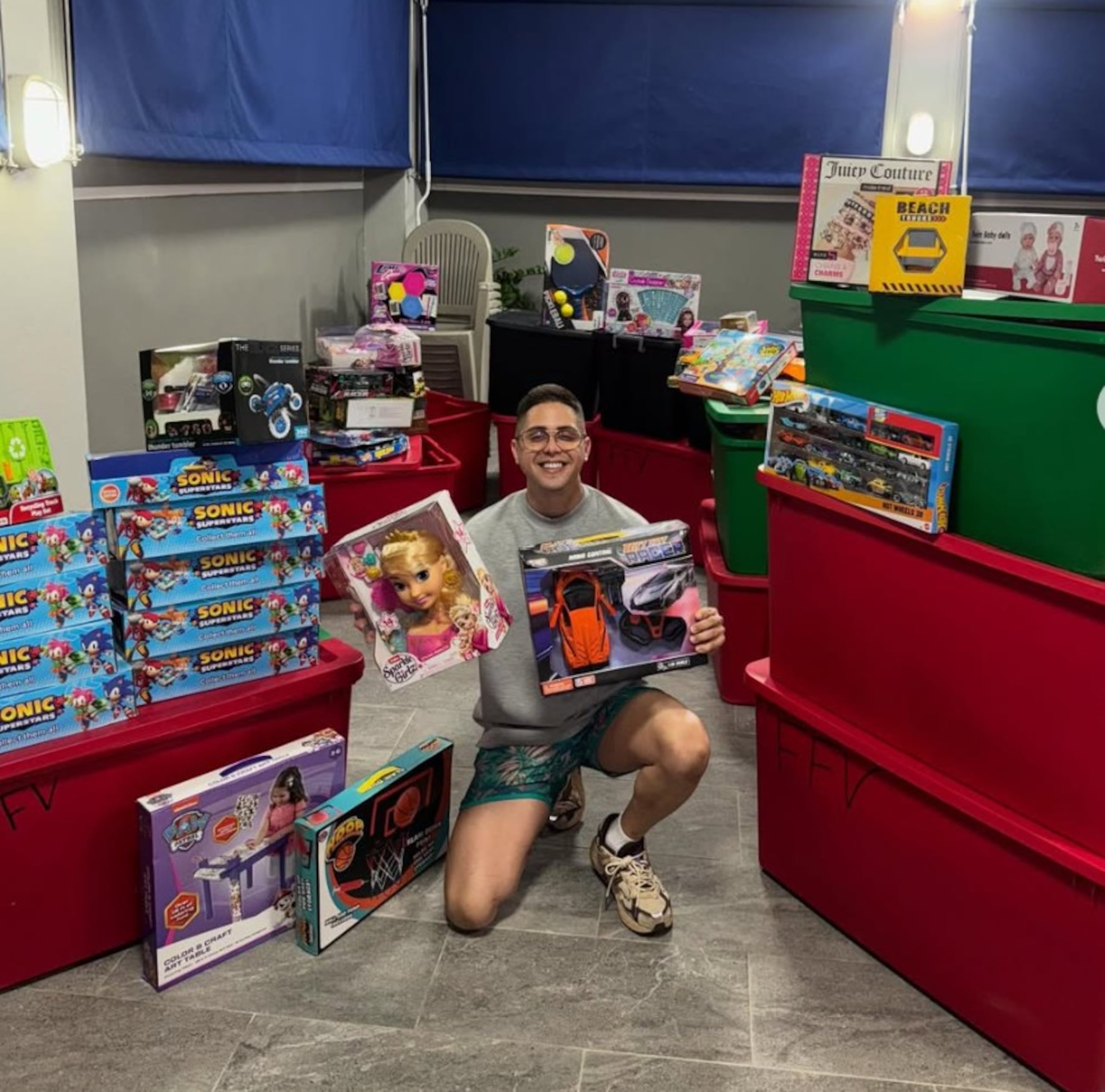 Freddo Vega comenzó la iniciativa “Alegría pa’ mi barrio” en 2018.