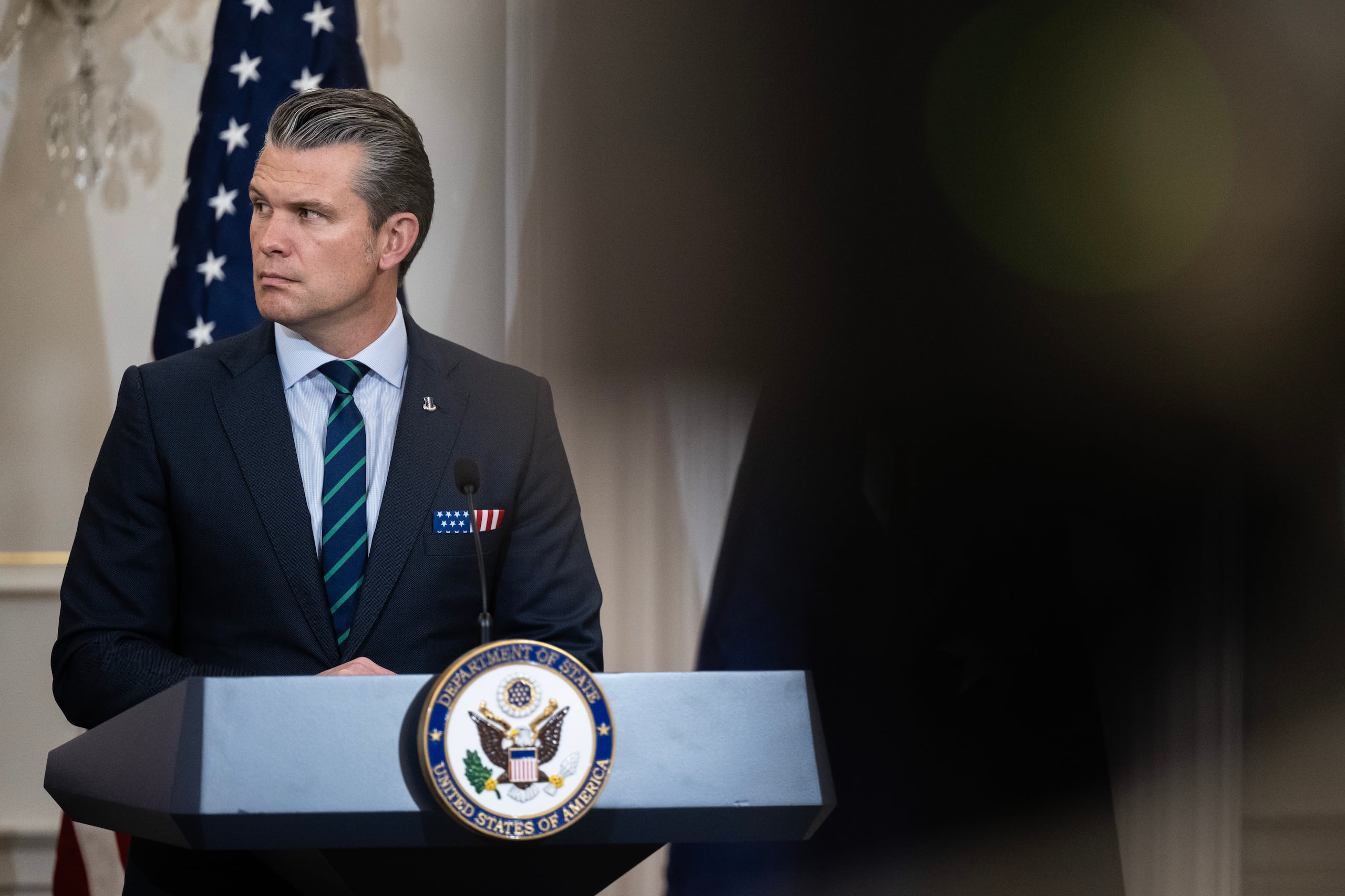 El secretario de Guerra de EE.UU., Pete Hegseth, en una fotografía de archivo. EFE/LUKE JOHNSON