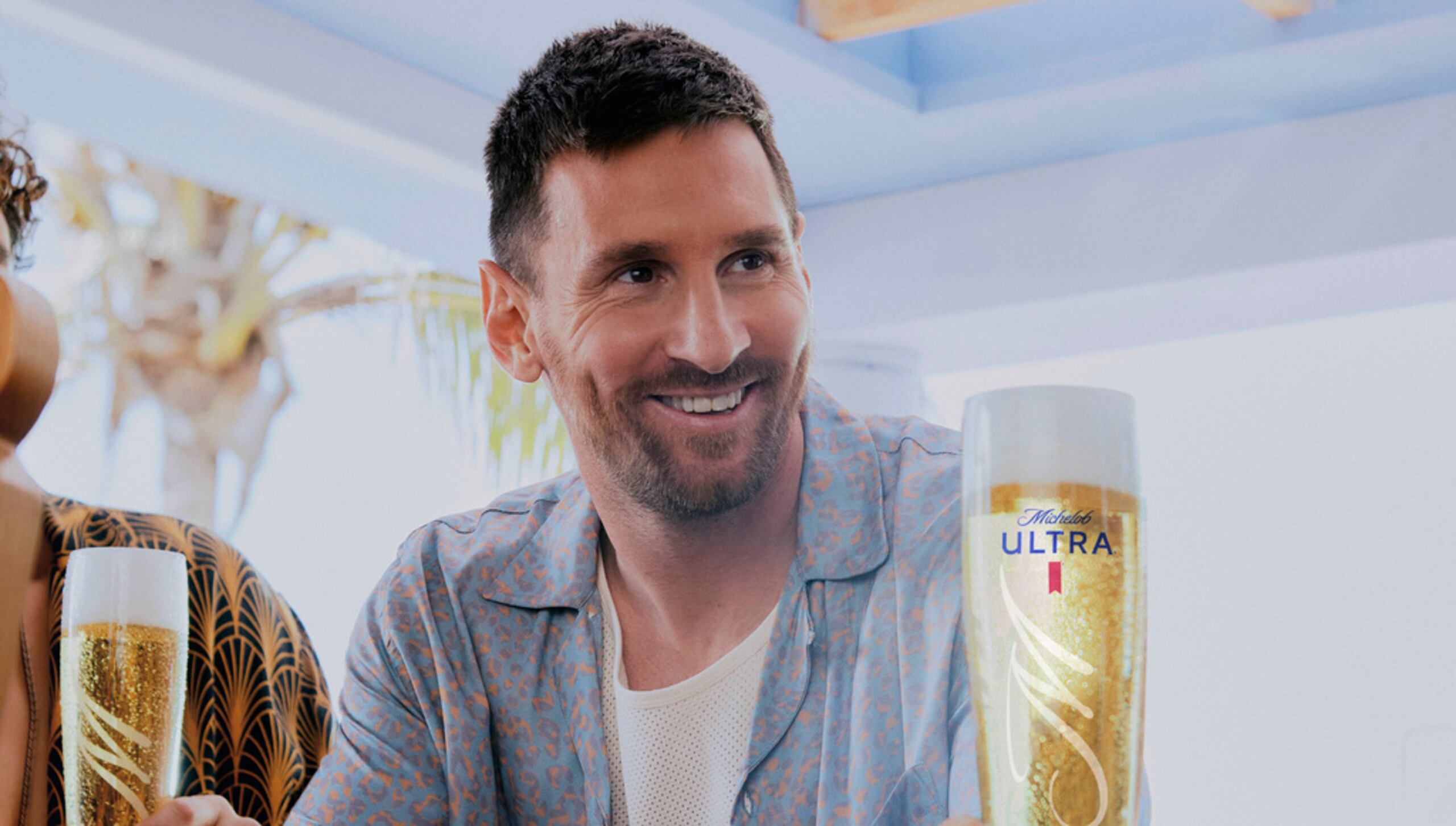 La promoción de Michelob Ultra con Lionel Messi será vista durante el Super Bowl.