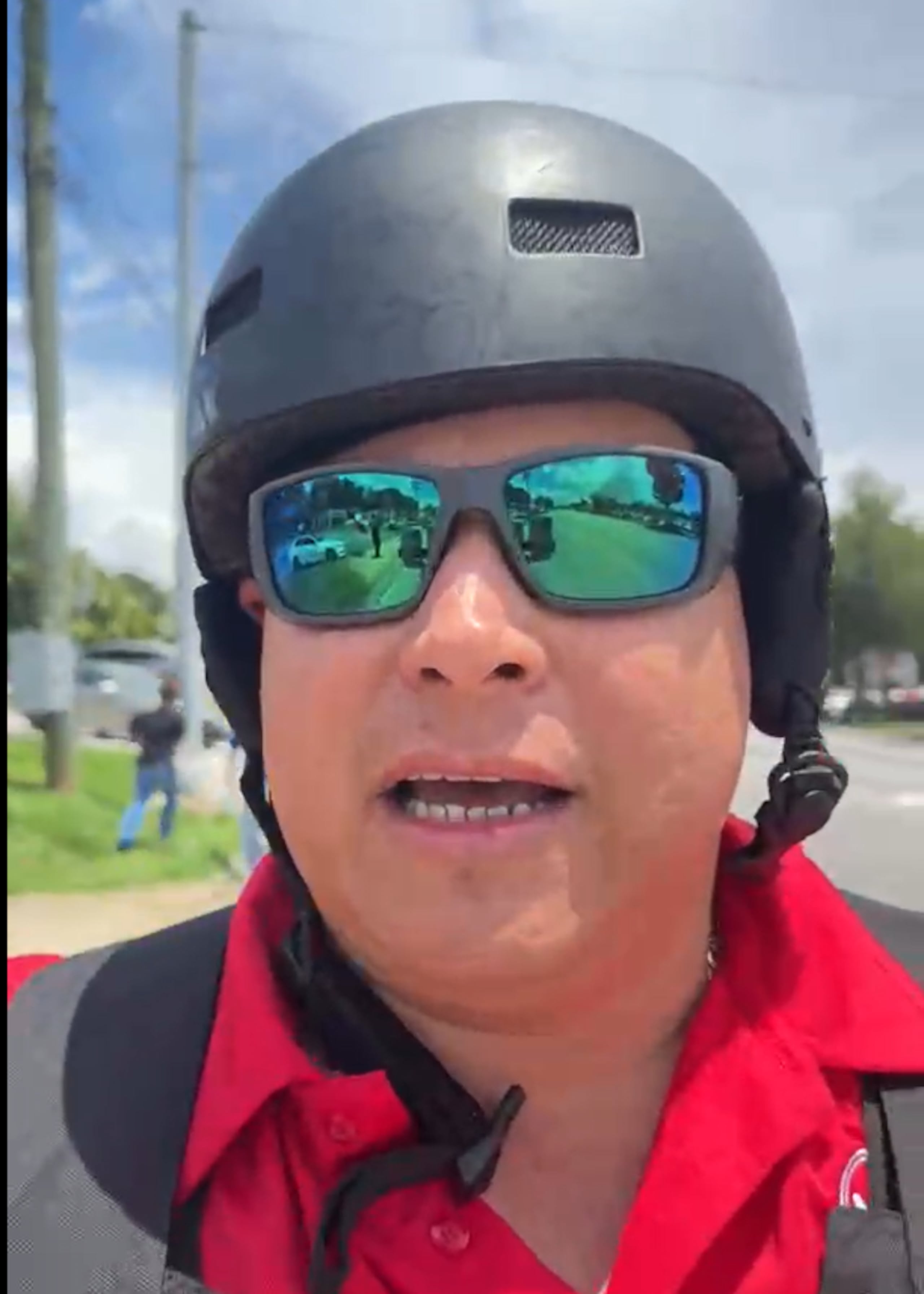 Guevara es un reconocido reportero entre la comunidad hispana y fundador del medio digital MG News en Atlanta.