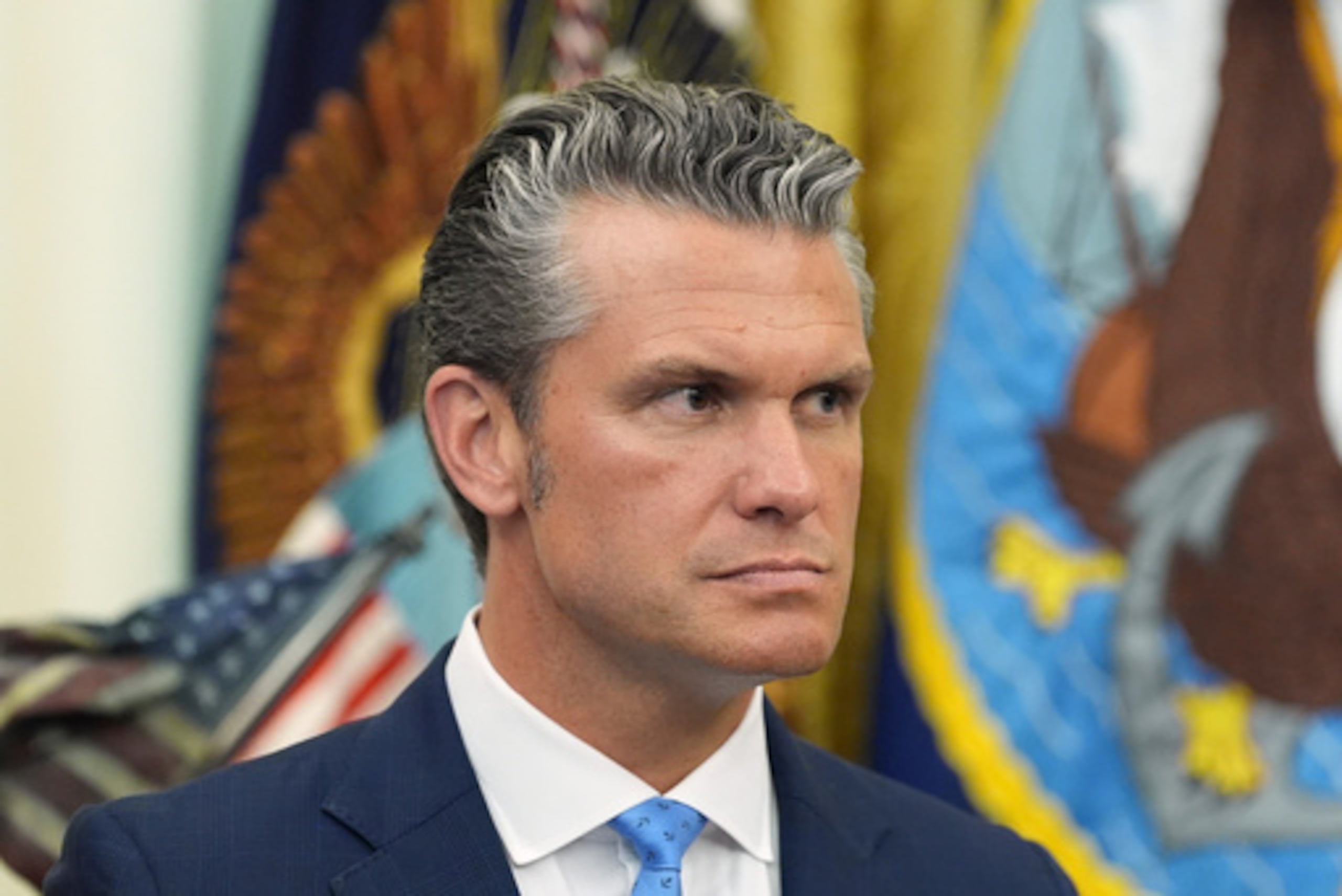 El secretario de Defensa, Pete Hegseth.