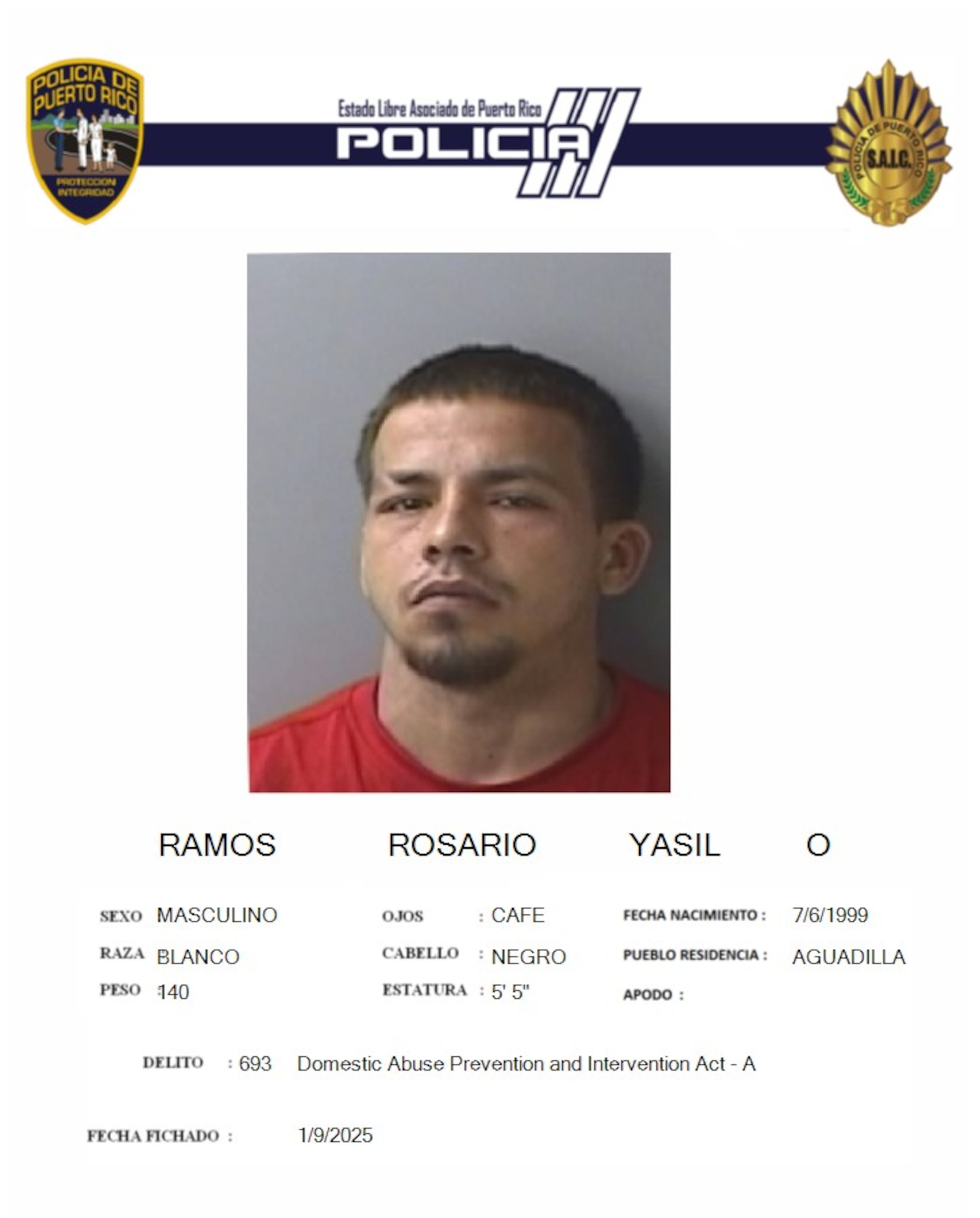 Yasil Oneill Ramos Rosario