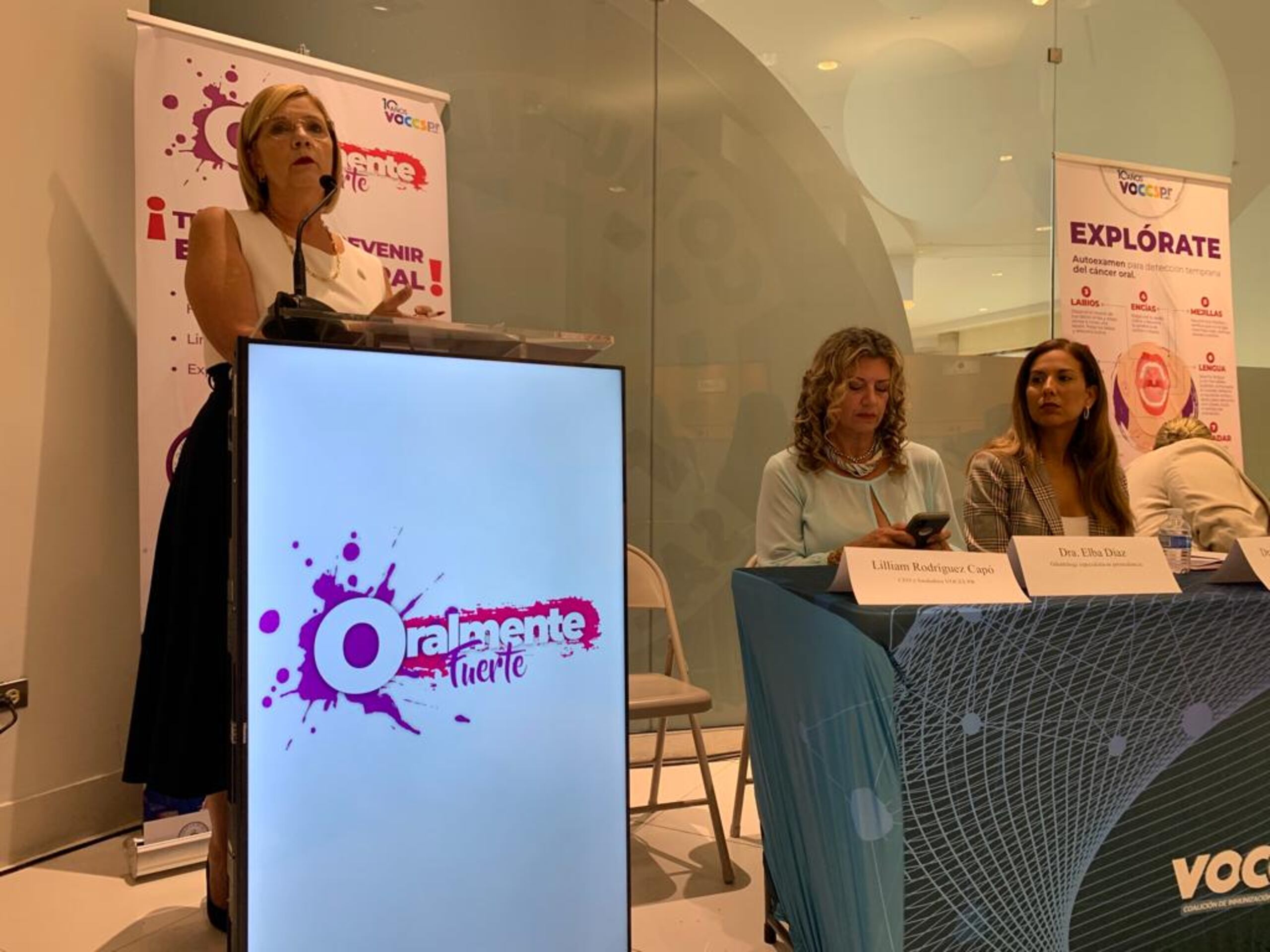 La Coalición VOCES junto a la Escuela de Medicina Dental del Recinto de Mayagüez de la Universidad de Puerto Rico (UPR), el Colegio de Cirujanos Dentistas de Puerto Rico y el Centro Comprensivo de Cáncer, han aunado esfuerzos para orientar a la población joven adulta sobre la prevención y detección temprana del cáncer de orofaringe, a través de la campaña “Oralmente Fuerte”.