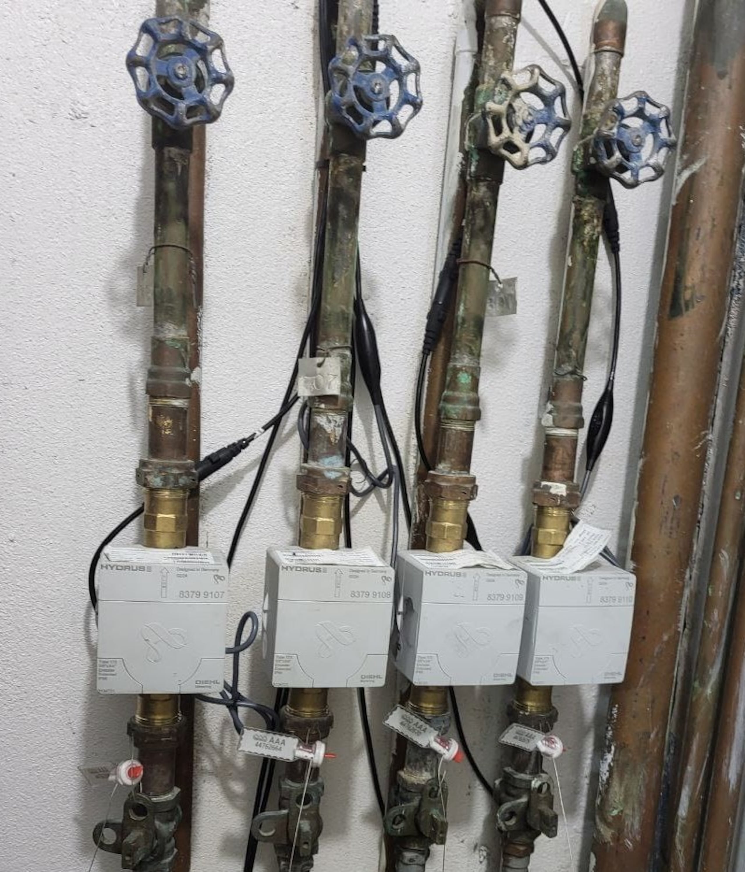 Uno de los tres modelos de contador que prueba la AAA como parte de su plan piloto para cambiar todos los contadores de agua potable en la Isla.