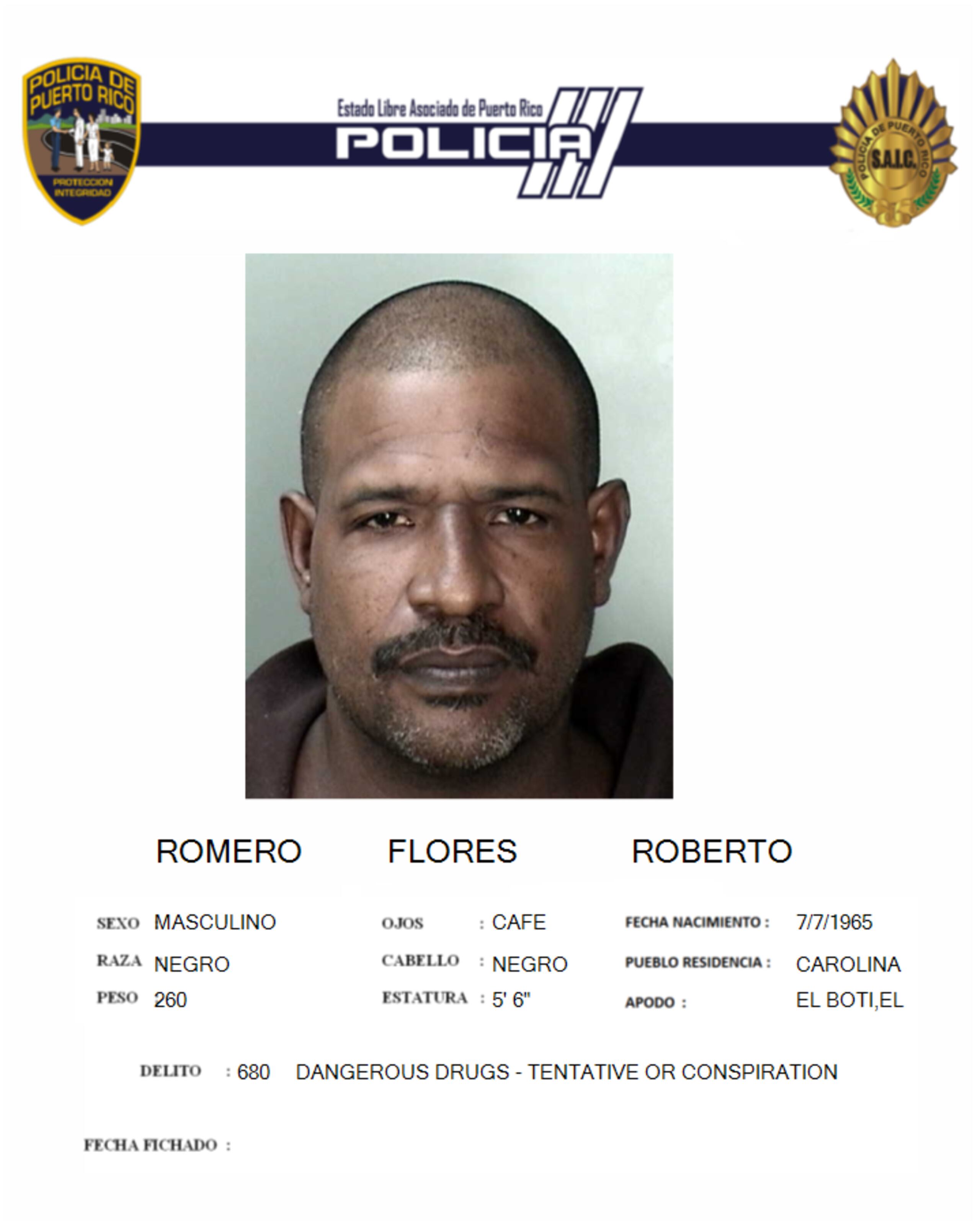 Roberto Romero Flores fue asesinado en el barrio Sabana Abajo, en Carolina.