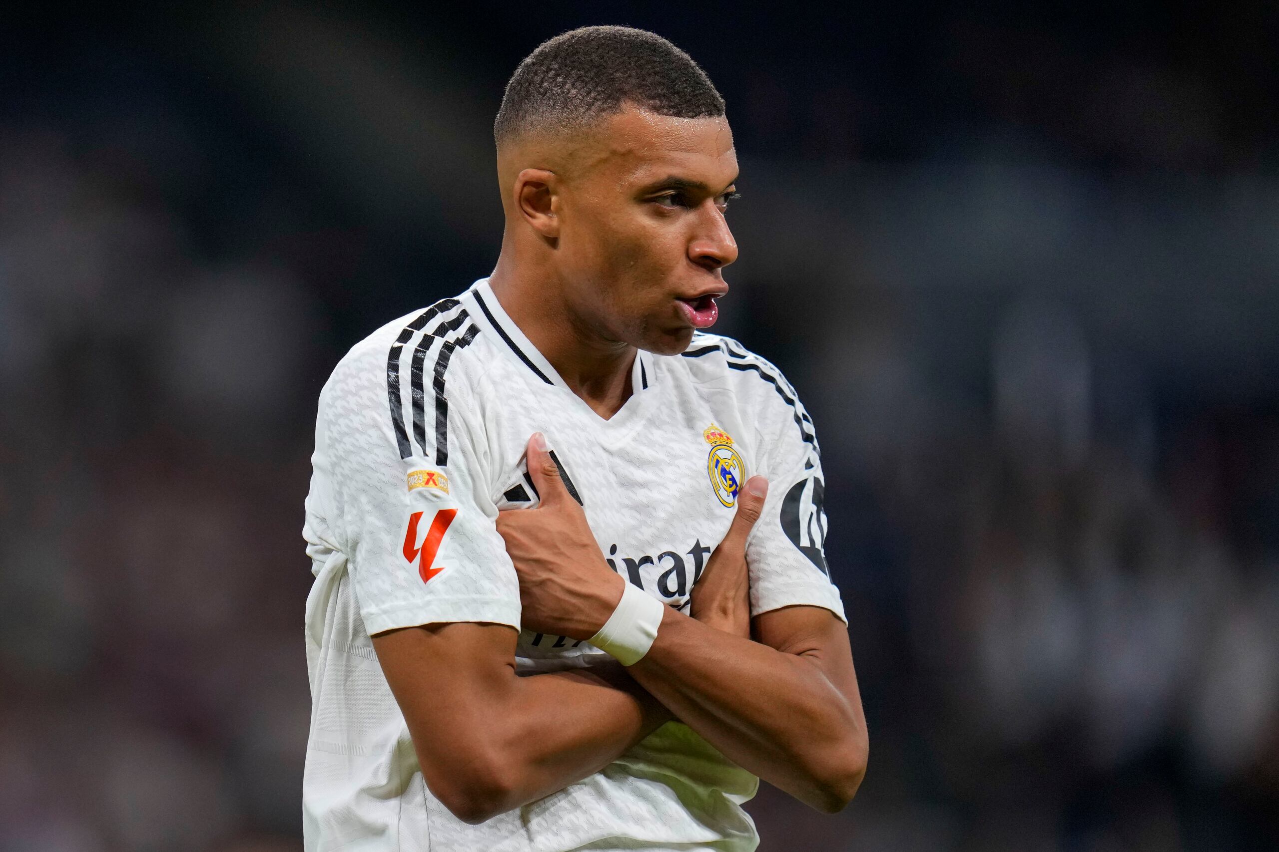 Kylian Mbappé no ha podido deslumbrar como se esperaba en el onceno madrilista.