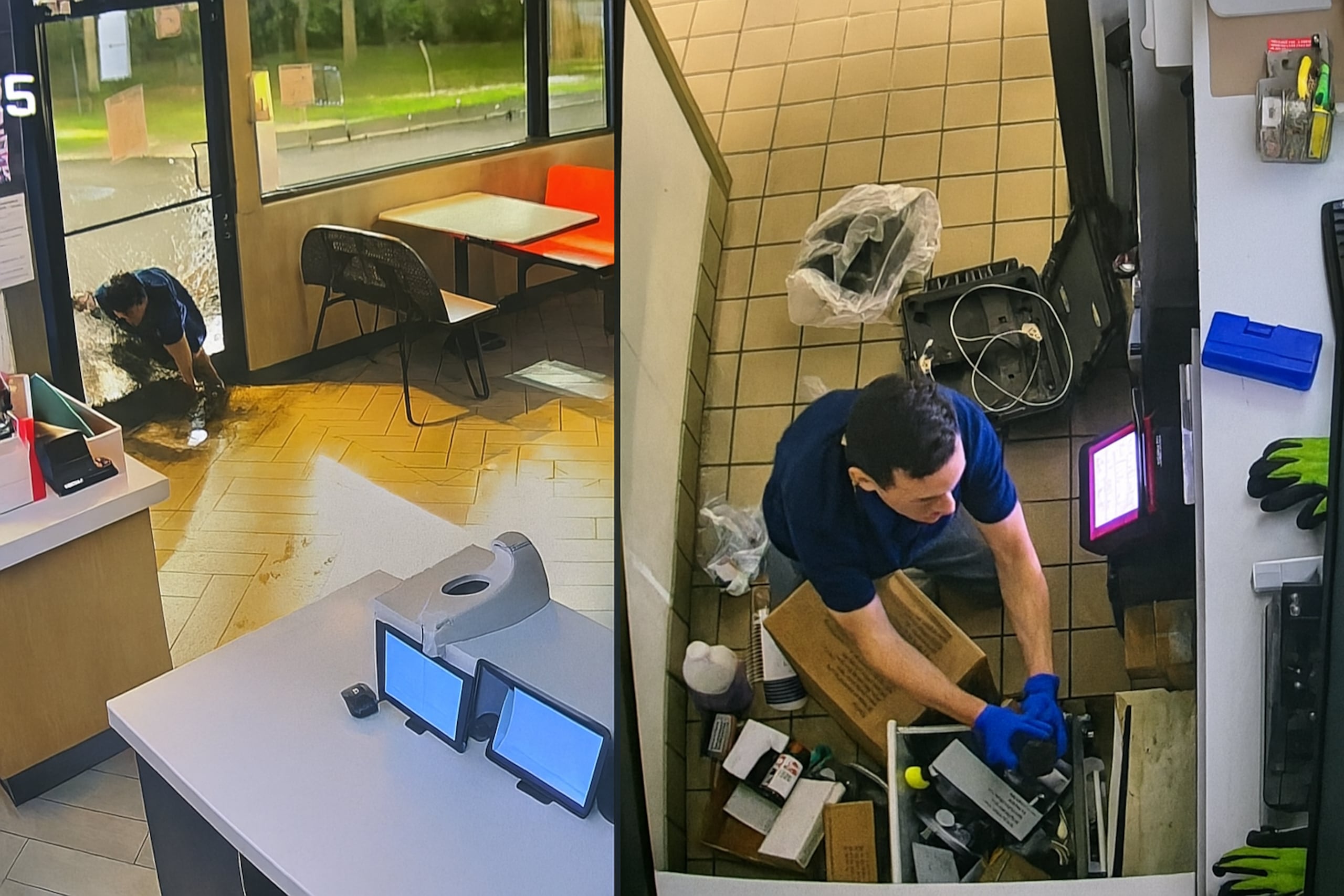 Los hechos habrían sido captados por las cámaras de seguridad del establecimiento.