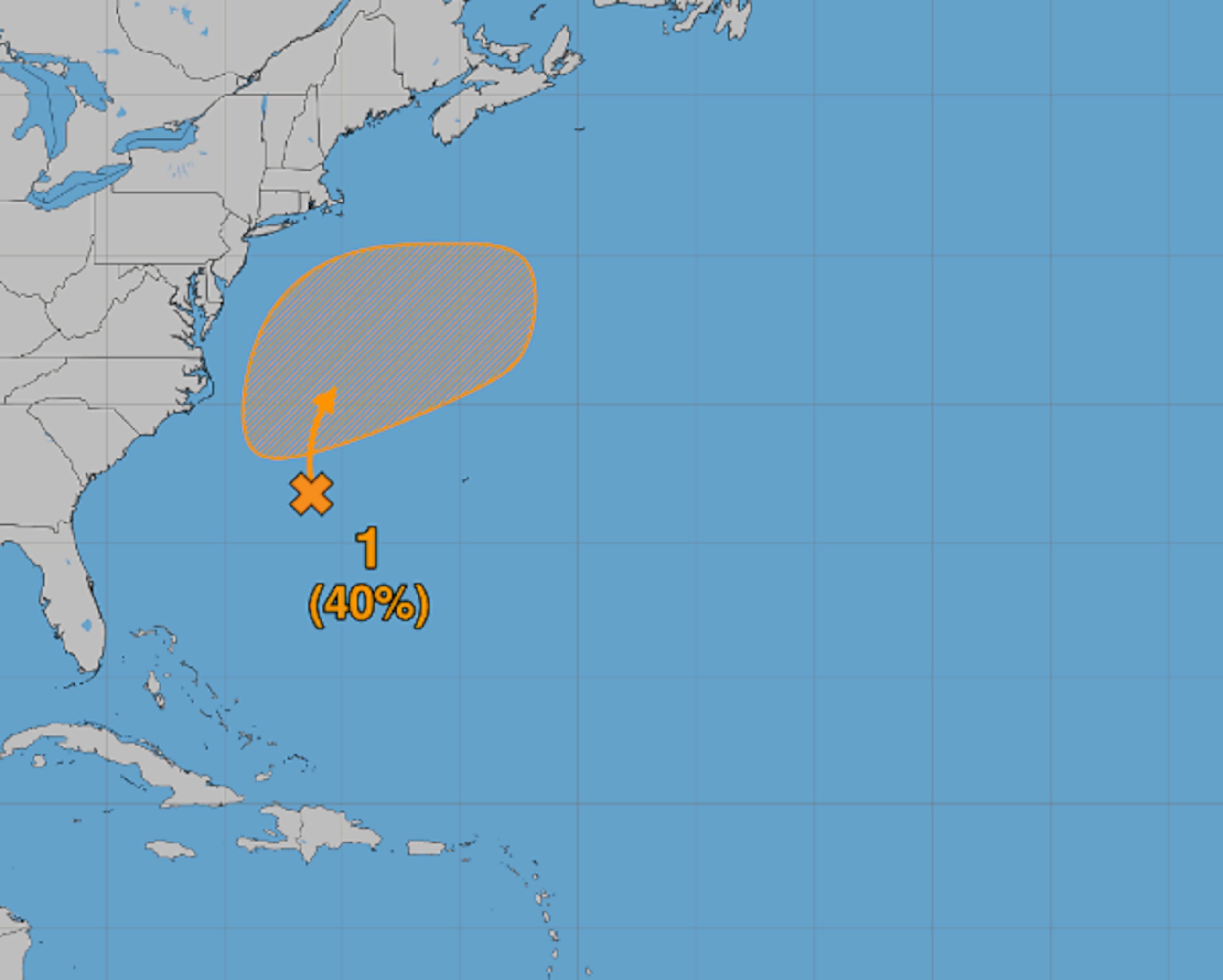 Una tormenta subtropical pudiera formarse esta semana en la costa este de Estados Unidos.