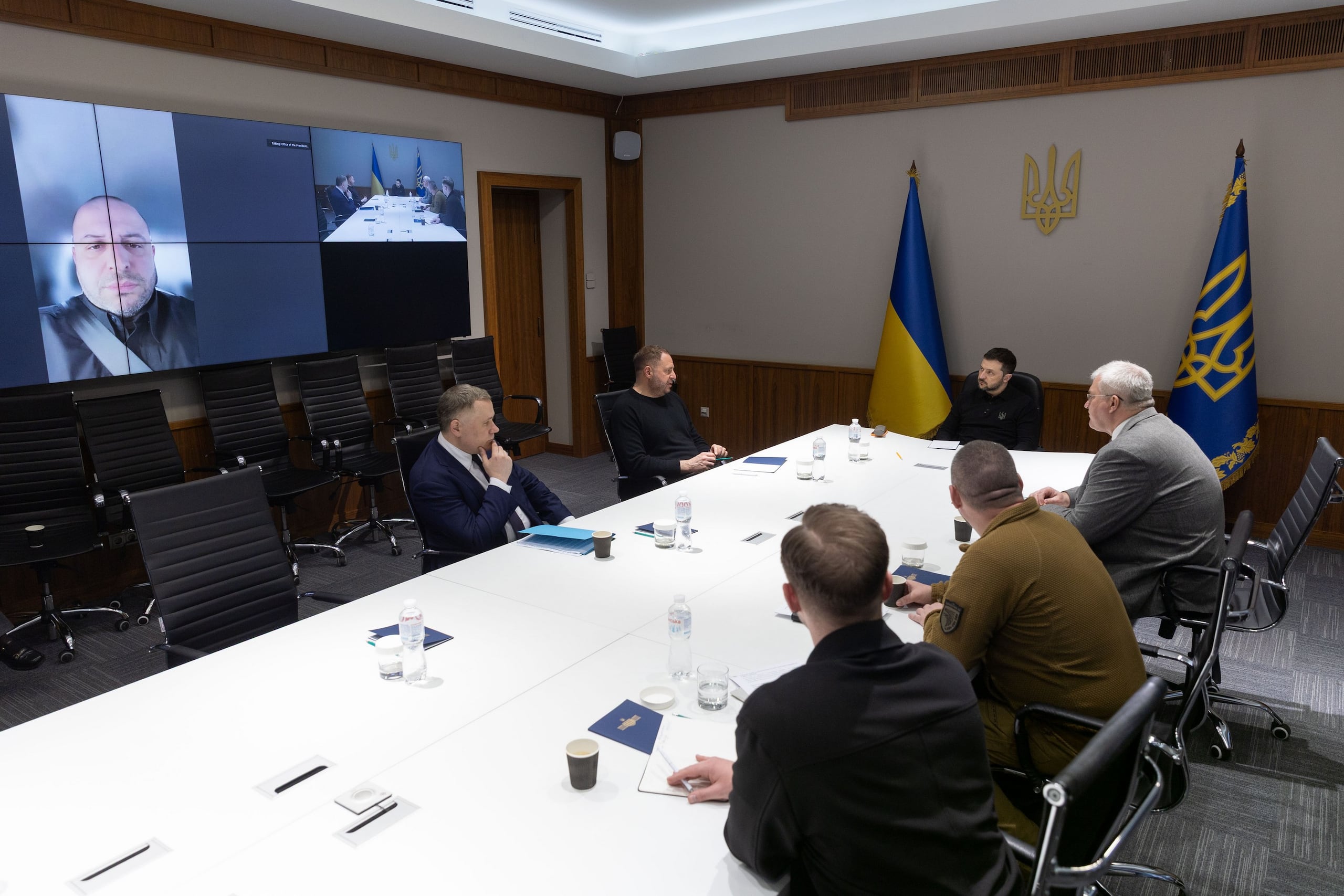 El equipo estará encabezado por el jefe de la Oficina Presidencial, Andrí Yermak. (SOLO USO EDITORIAL/SOLO DISPONIBLE PARA ILUSTRAR LA NOTICIA QUE ACOMPAÑA/CRÉDITO OBLIGATORIO)