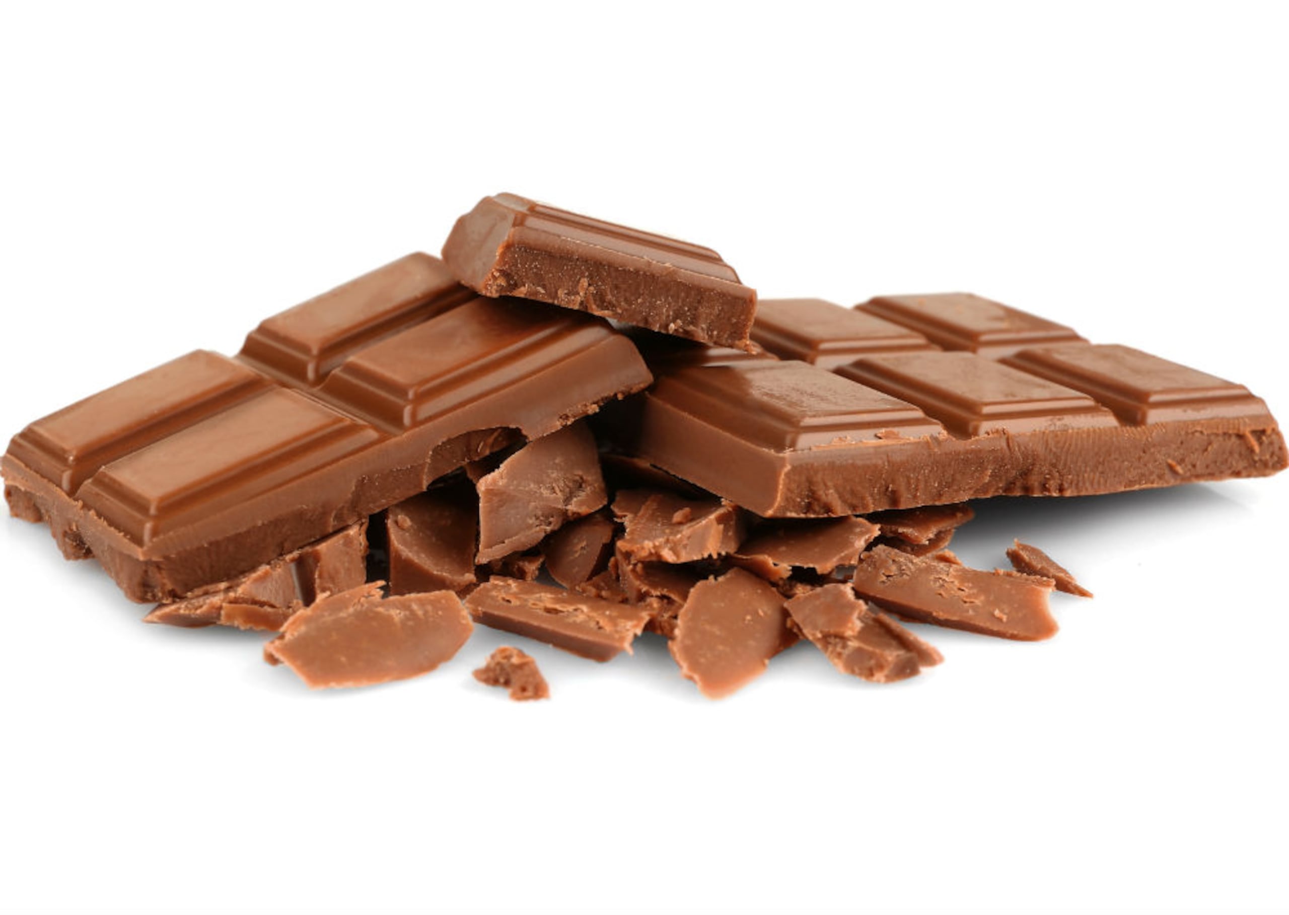 1. Chocolate: La mayoría del chocolate comercial contiene altos valores de azúcar y para eliminarla, el cuerpo hace uso de gran parte del agua que tiene. La experta en nutrición Fernanda Alvarado señala que el chocolate dulce es el que deshidrata la piel, por el contrario, el amargo ayuda a la piel porque tiene antioxidantes. Es mejor asegurarse que sea bajo en azúcares, con alto porcentaje de cacao o cacao puro (70% es lo recomendable). (Shutterstock)