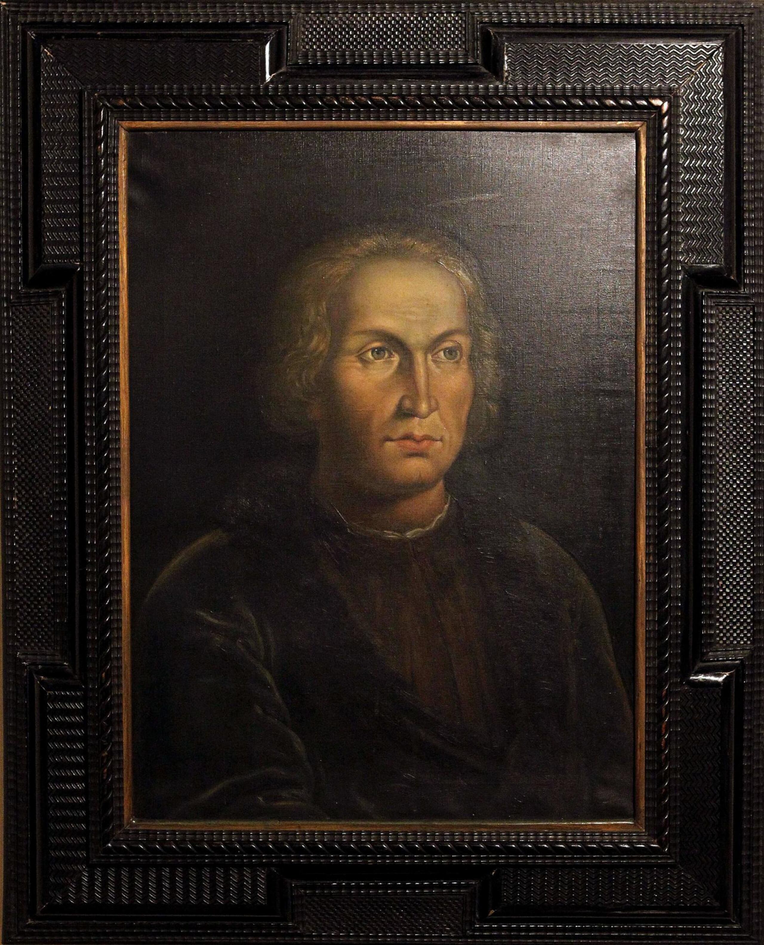 La verdadera cara de Cristóbal Colón es uno de los muchos misterios que se llevó a la tumba el descubridor de América, pues nunca se hizo un retrato en vida y todos los cuadros de su supuesto rostro repartidos por el mundo fueron pintados tras su muerte y a partir de descripciones. En la imagen, copia de un cuadro del almirante Cristóbal Colón realizado por el pintor Rafael Tejedo de 1828 que se conserva en la Casa de Colón en Las Palmas de Gran Canaria.