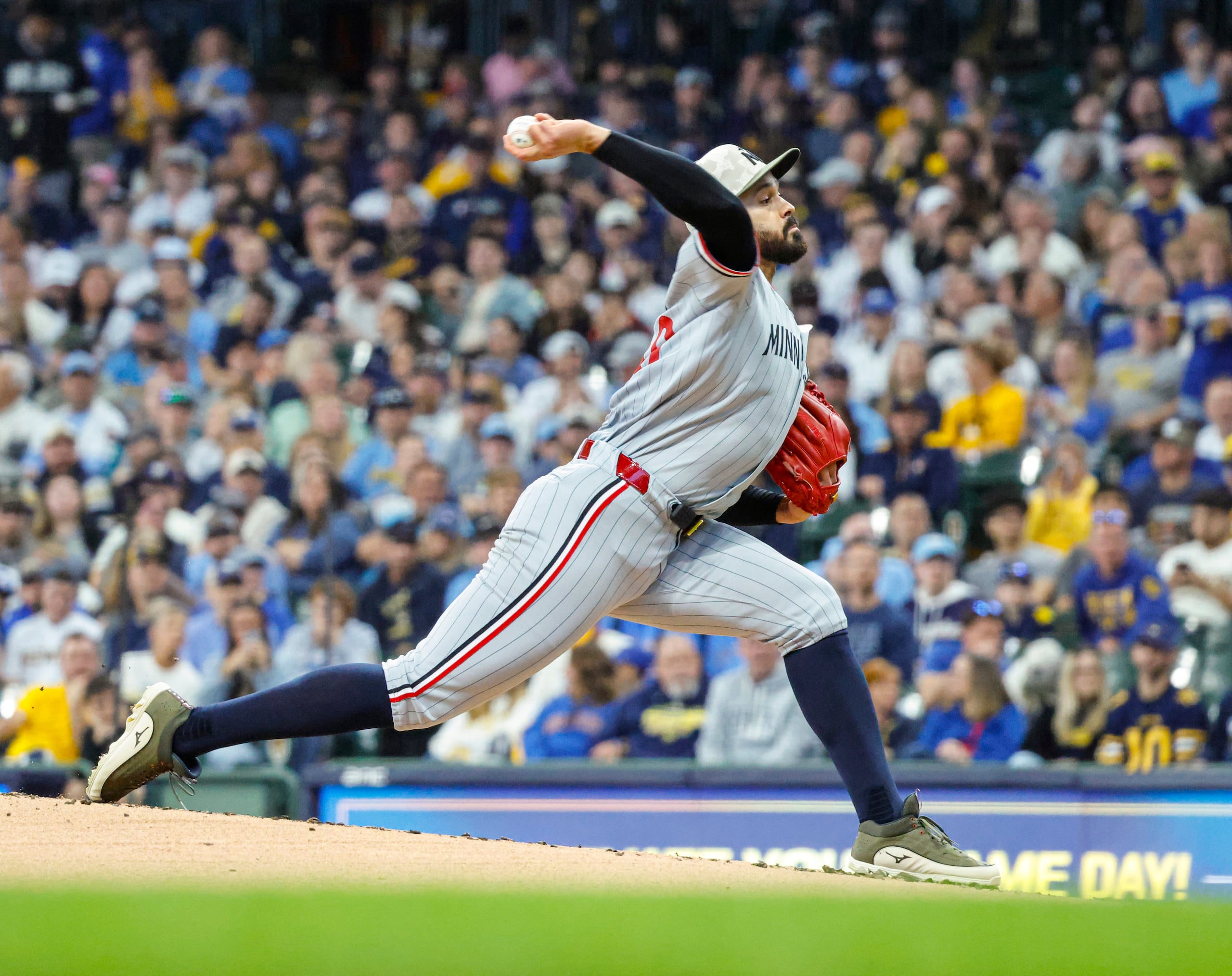 El venezolano Pablo López, de los Twins de Minnesota.