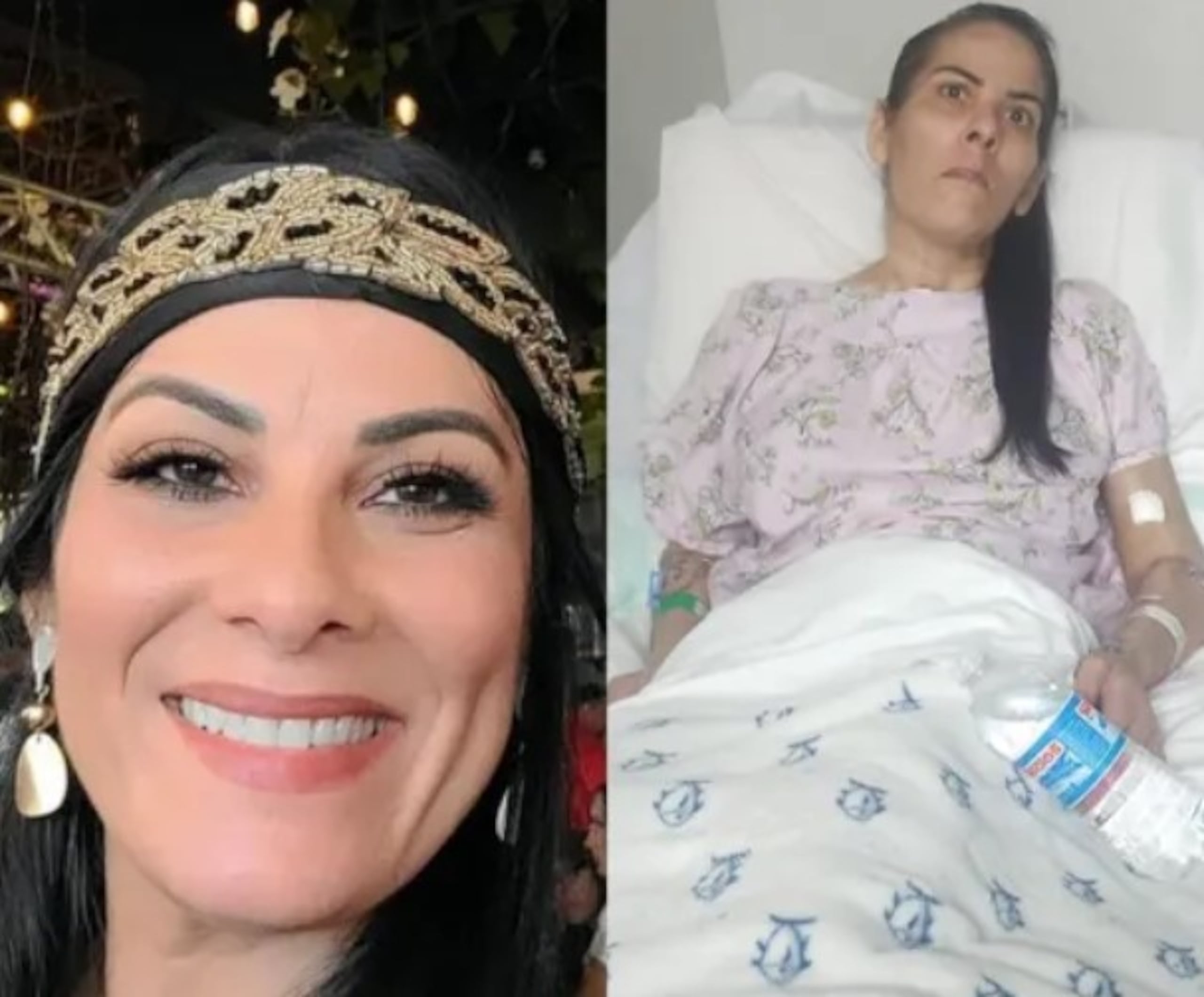 Gladys Alcázar, paciente de cáncer cerebral