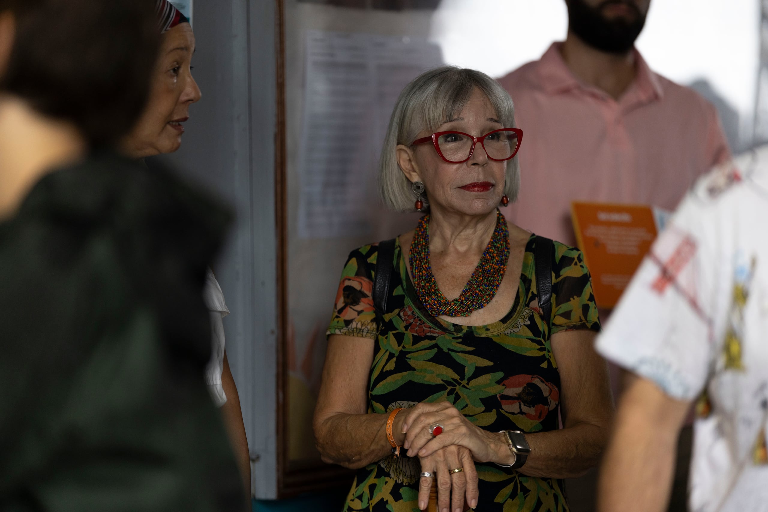 Johanna Rosaly aseguró que votaría por Natal y otros candidatos de la Alianza.