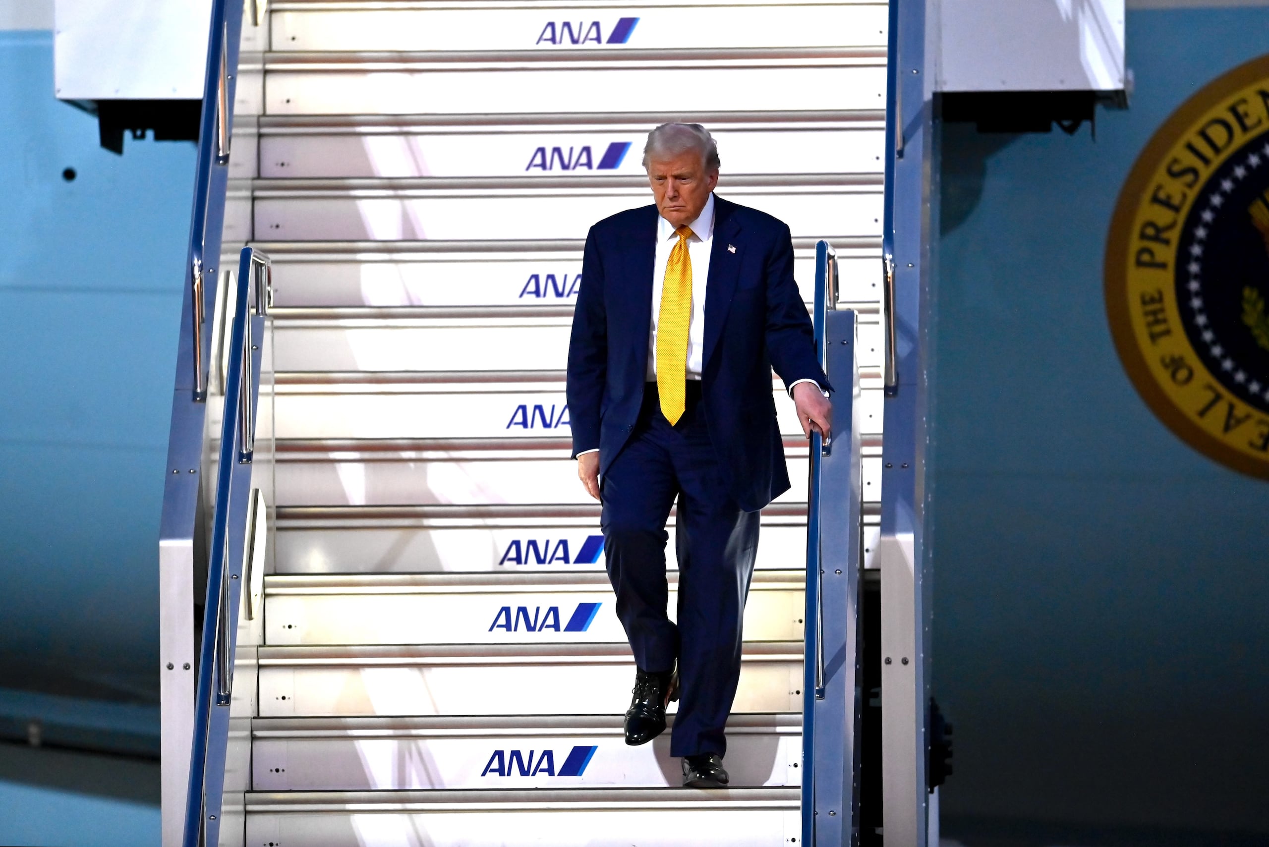 Foto de archivo del presidente de Estados Unidos Donald Trump. EFE/DAVID MAREUIL