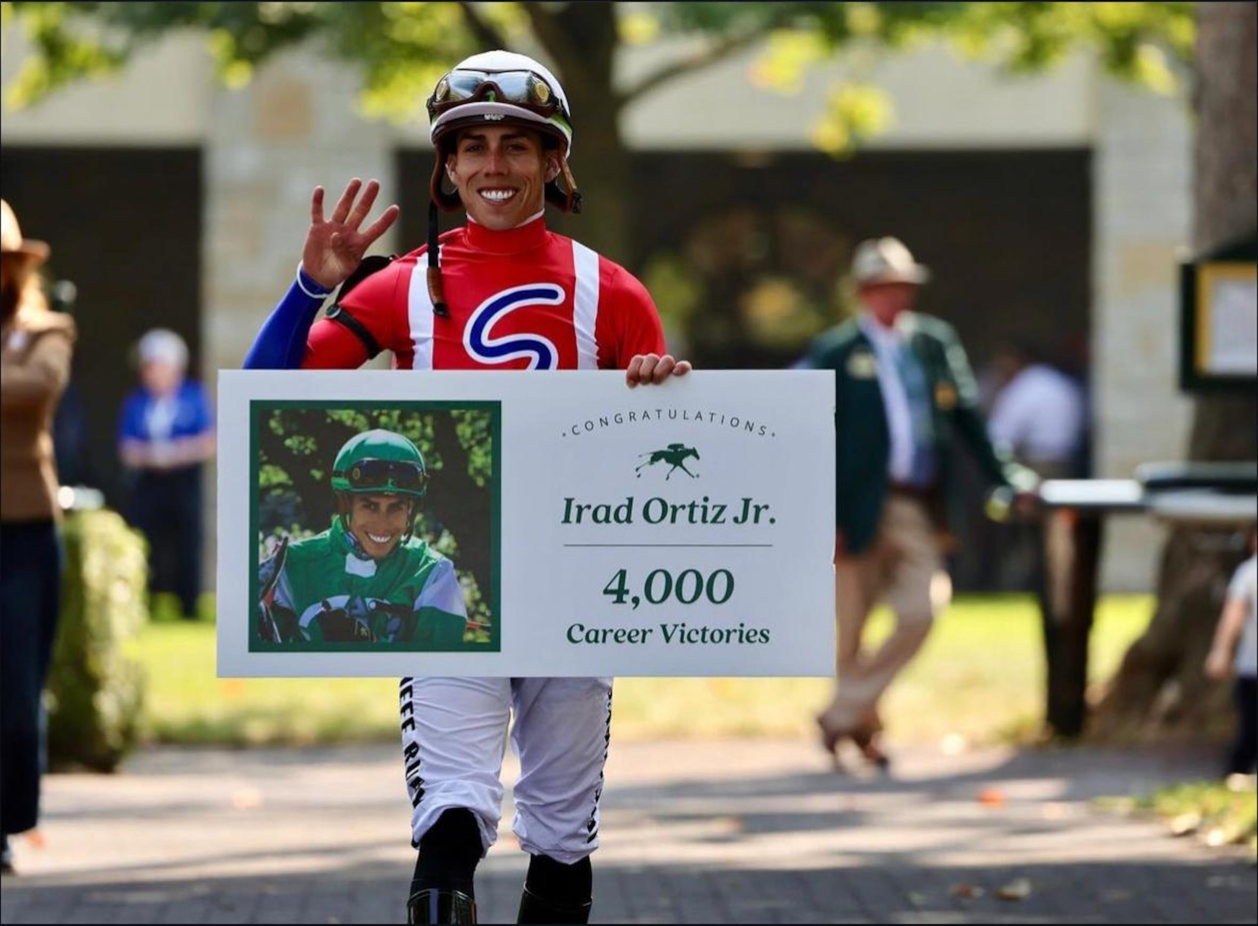 Irad Ortiz, quien en el 2024 alcanzó la cifra de 4,000 triunfos en su carrera, será de seguro nuevamente nominado al premio Eclipse, el que se entrega en enero.