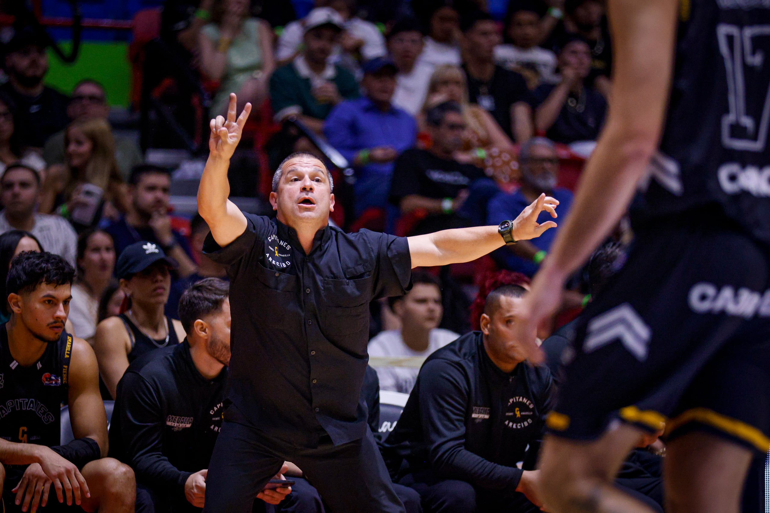 El dirigente de Arecibo, Juan Cardona.