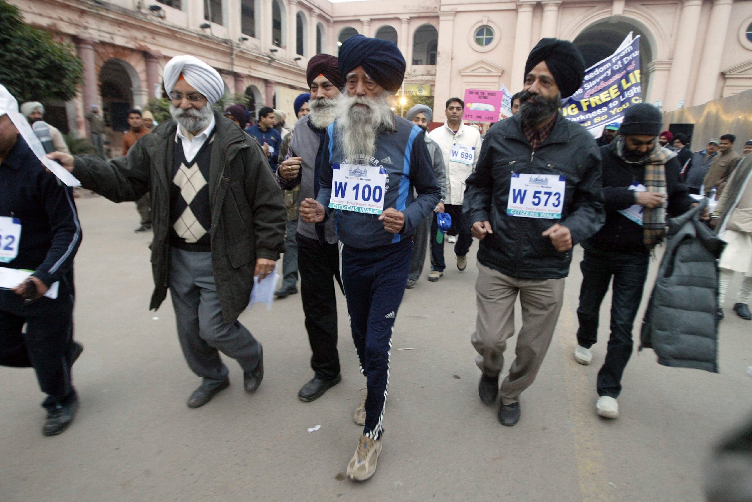 Fauja Singh.