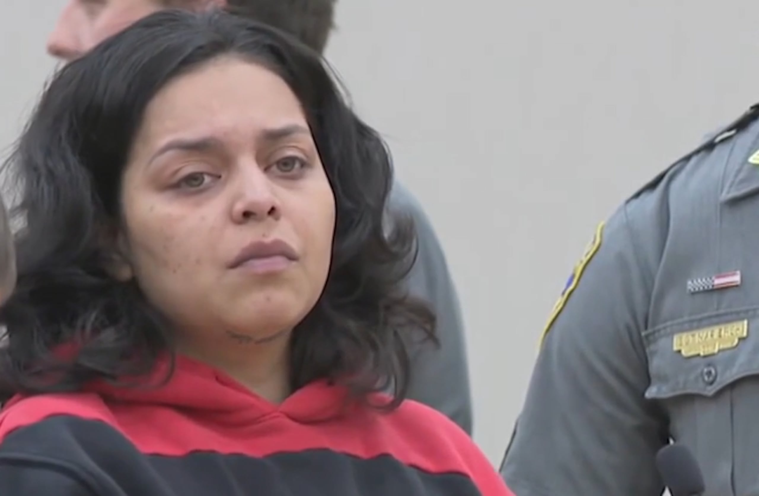 Jackelyn Garcia, tía de la niña de 12 años cuyos restos fueron encontrados en un contenedor