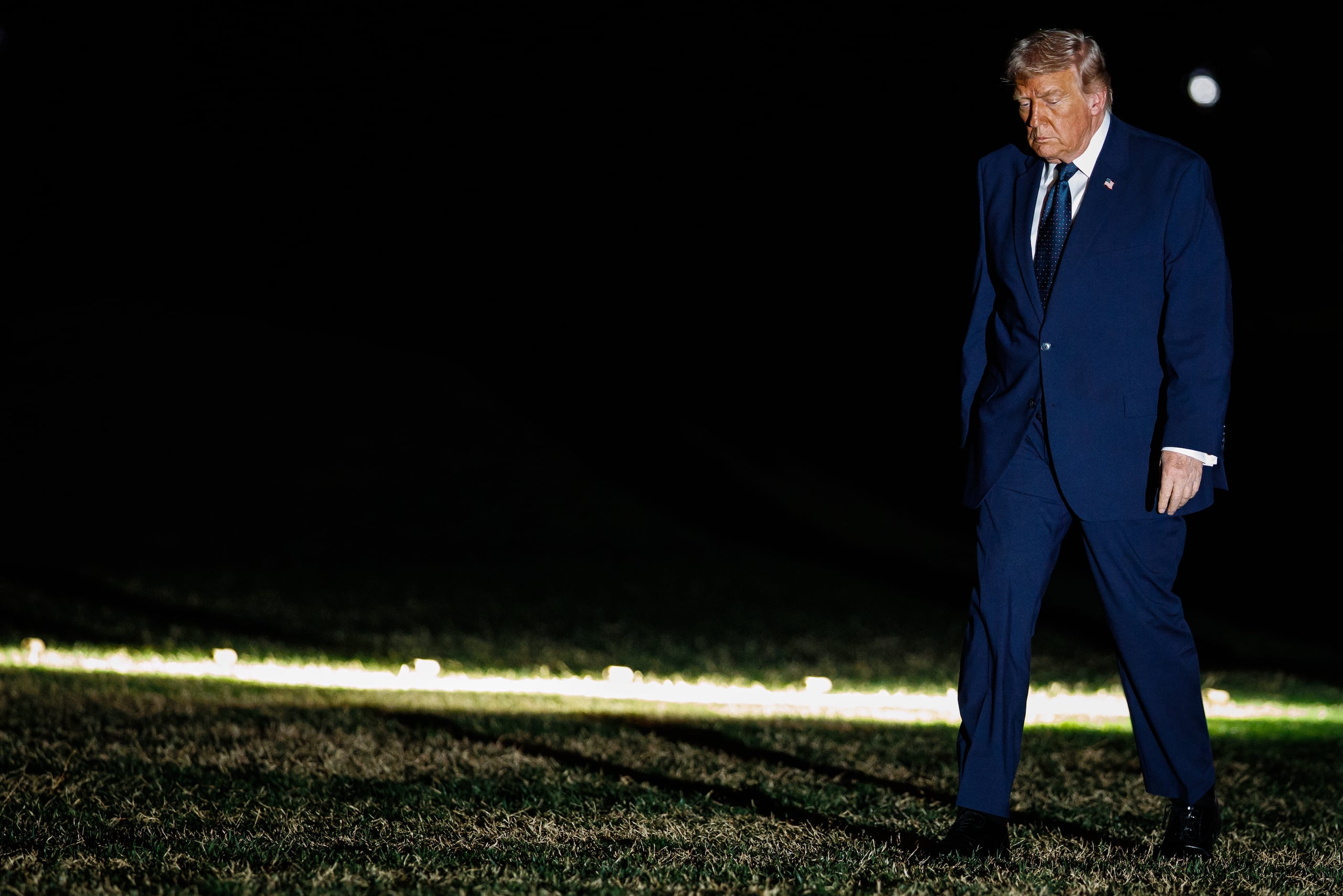 El presidente Donald Trump (EFE/EPA/Samuel Corum / POOL)